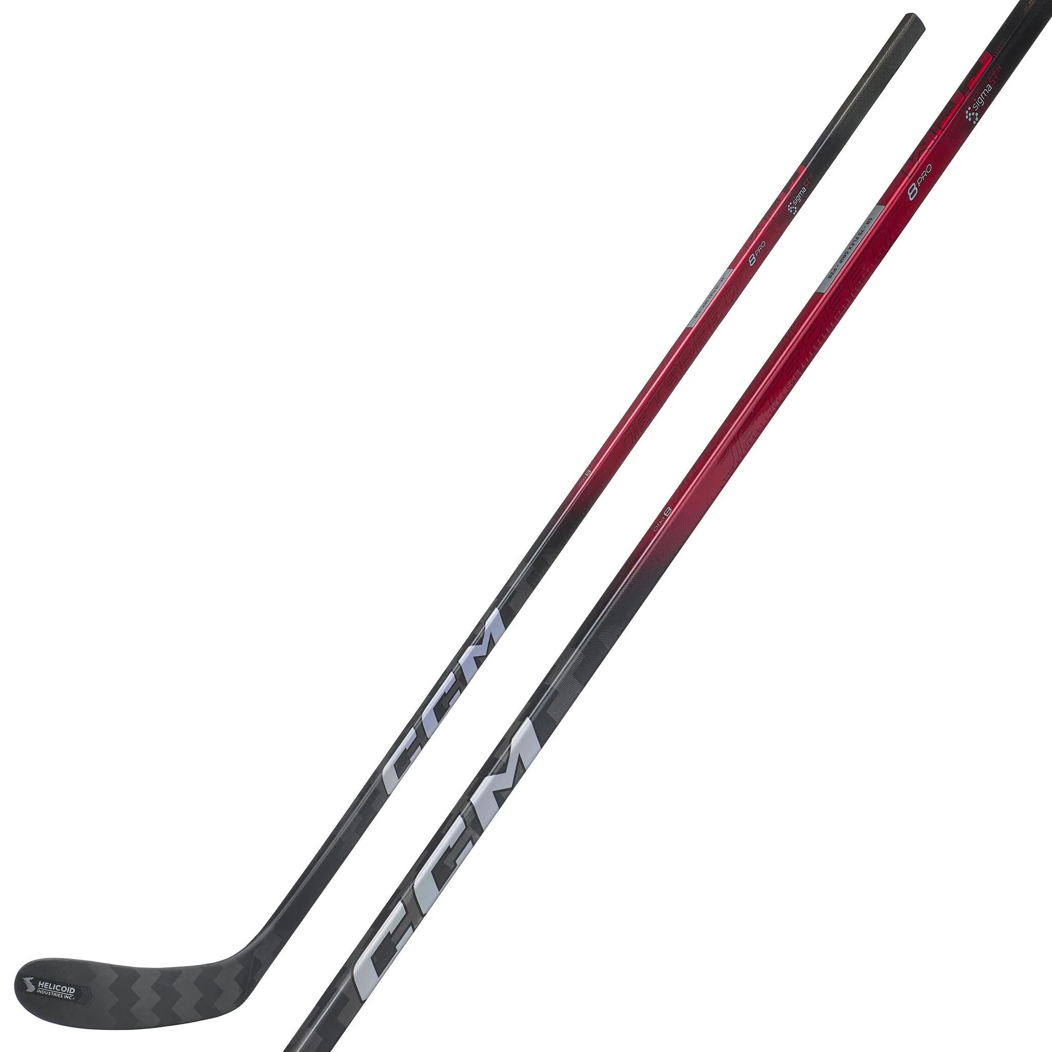 CCM JetSpeed FT8 Pro Red Junior Hockey Stick (2025) - Image 9