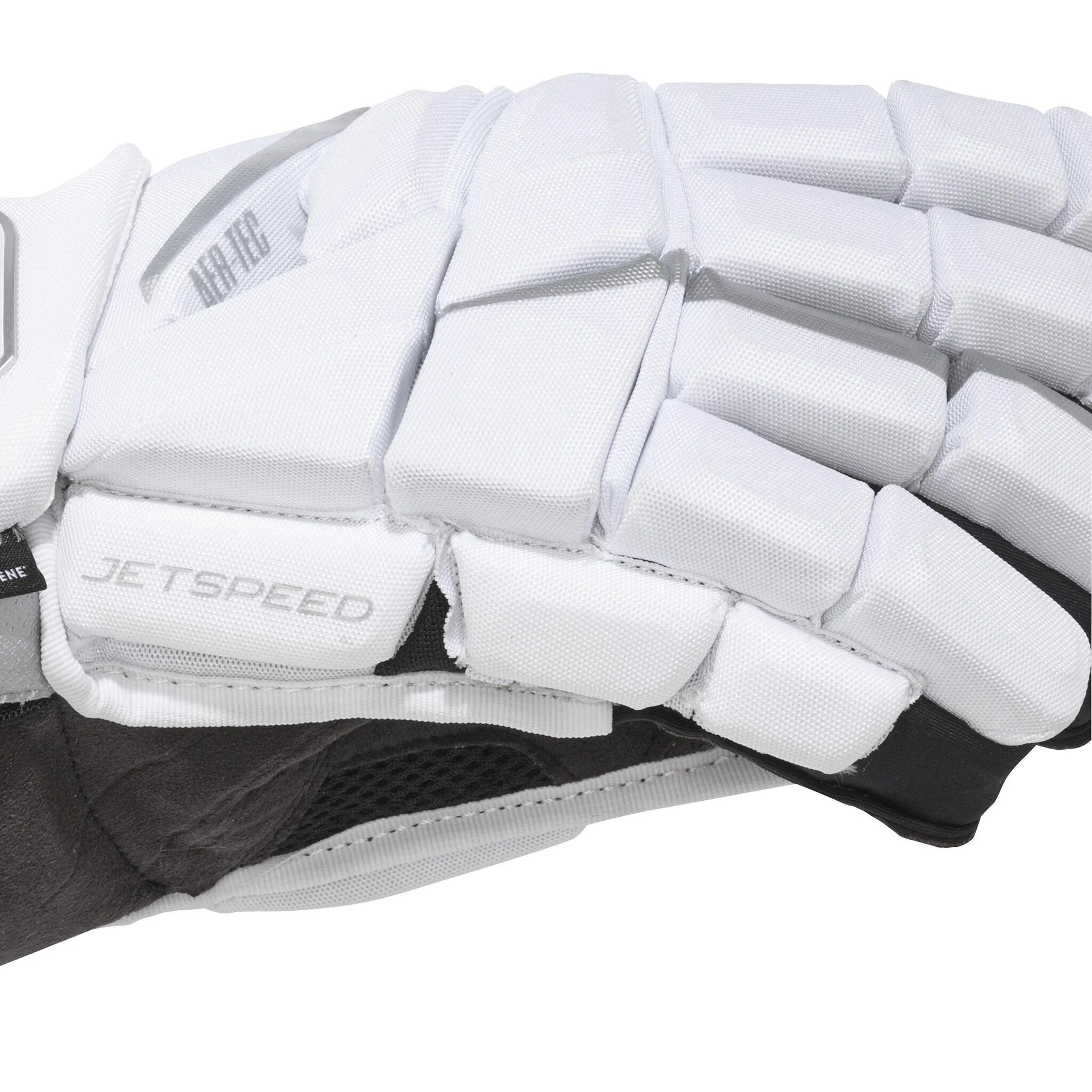 CCM JetSpeed FT8 PRO White Junior Hockey Gloves (2025) - Image 4