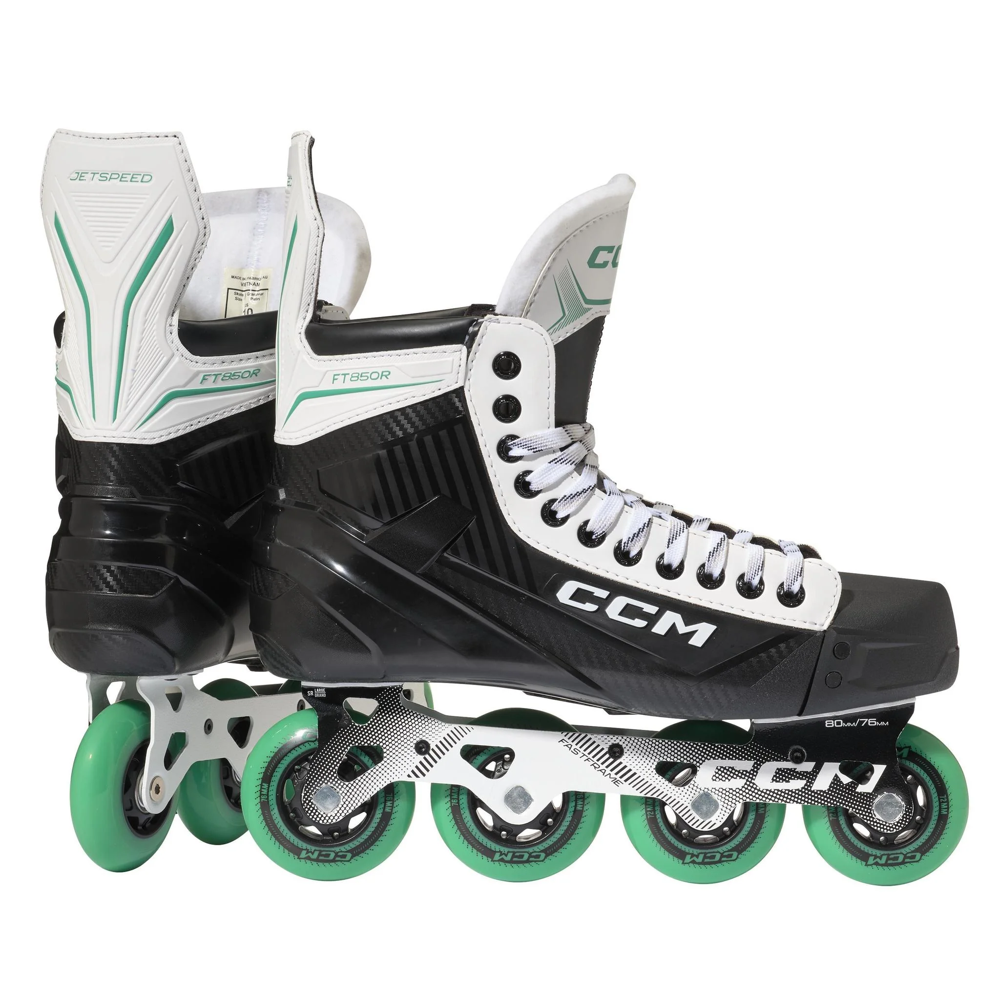 CCM JetSpeed FT850R Junior Roller Hockey Skates (2026)
