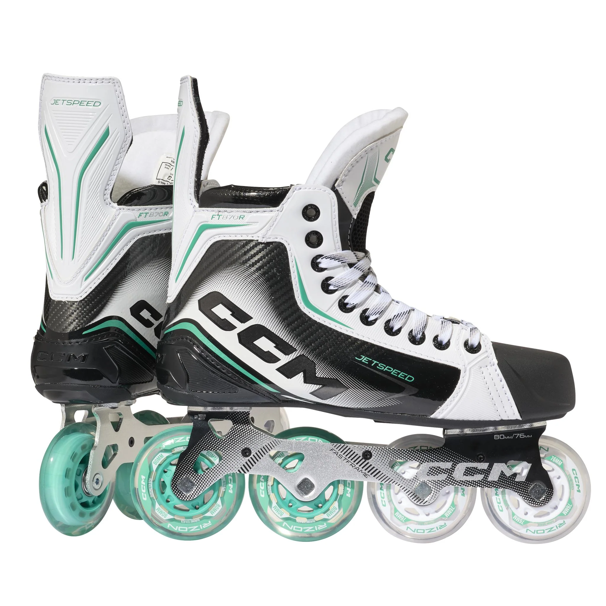 CCM JetSpeed FT870R Senior Roller Hockey Skates (2026)