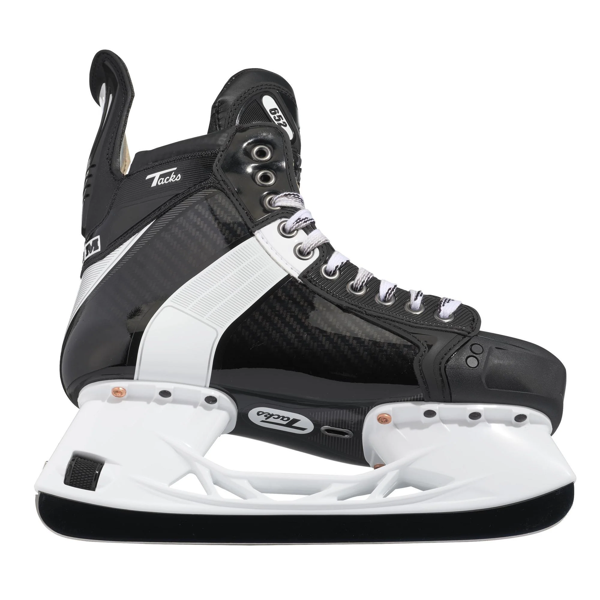 CCM Tacks 652 Pro Intermediate Hockey Skates - Image 4