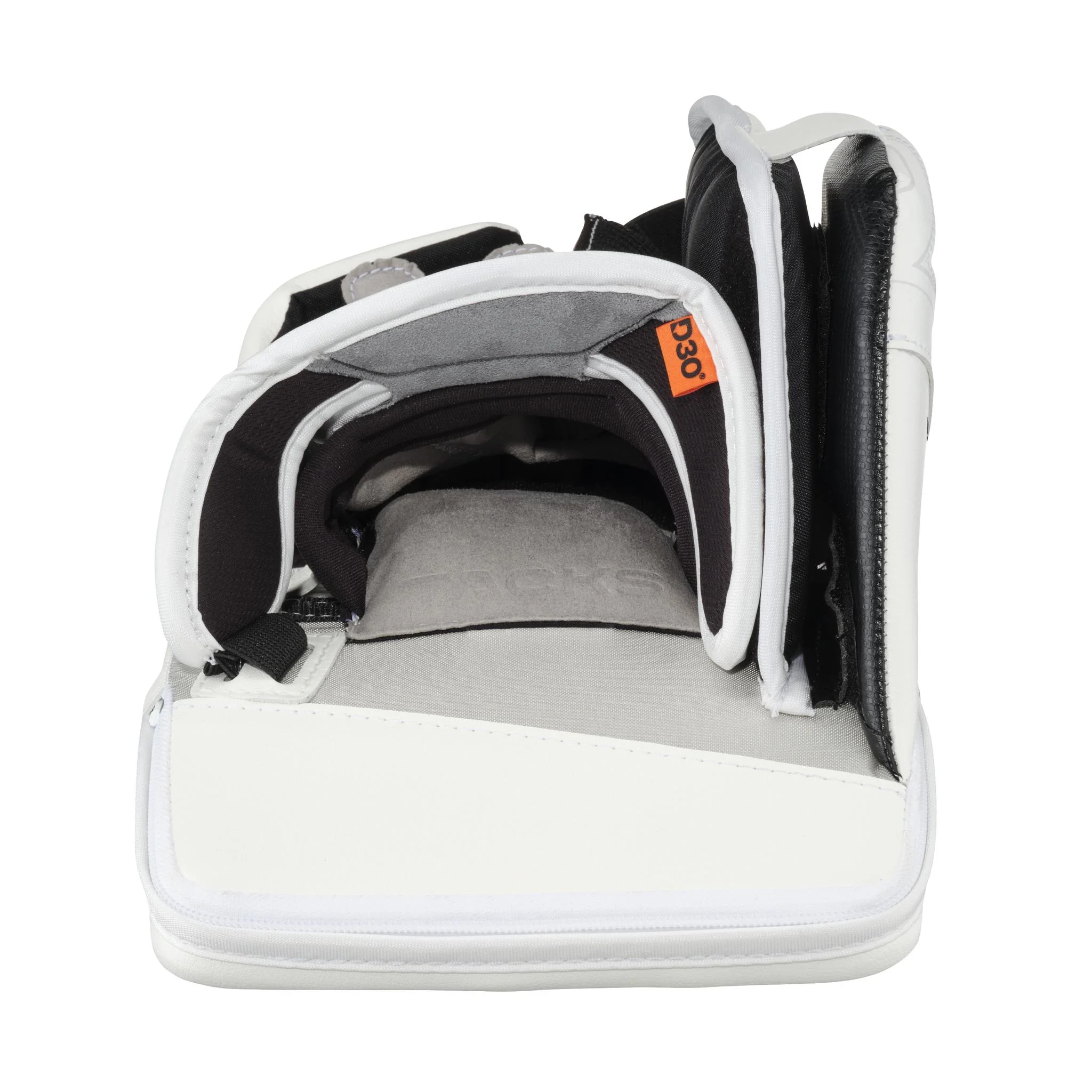 CCM Tacks Pro Senior Goalie Blocker (2026) - White - Image 5