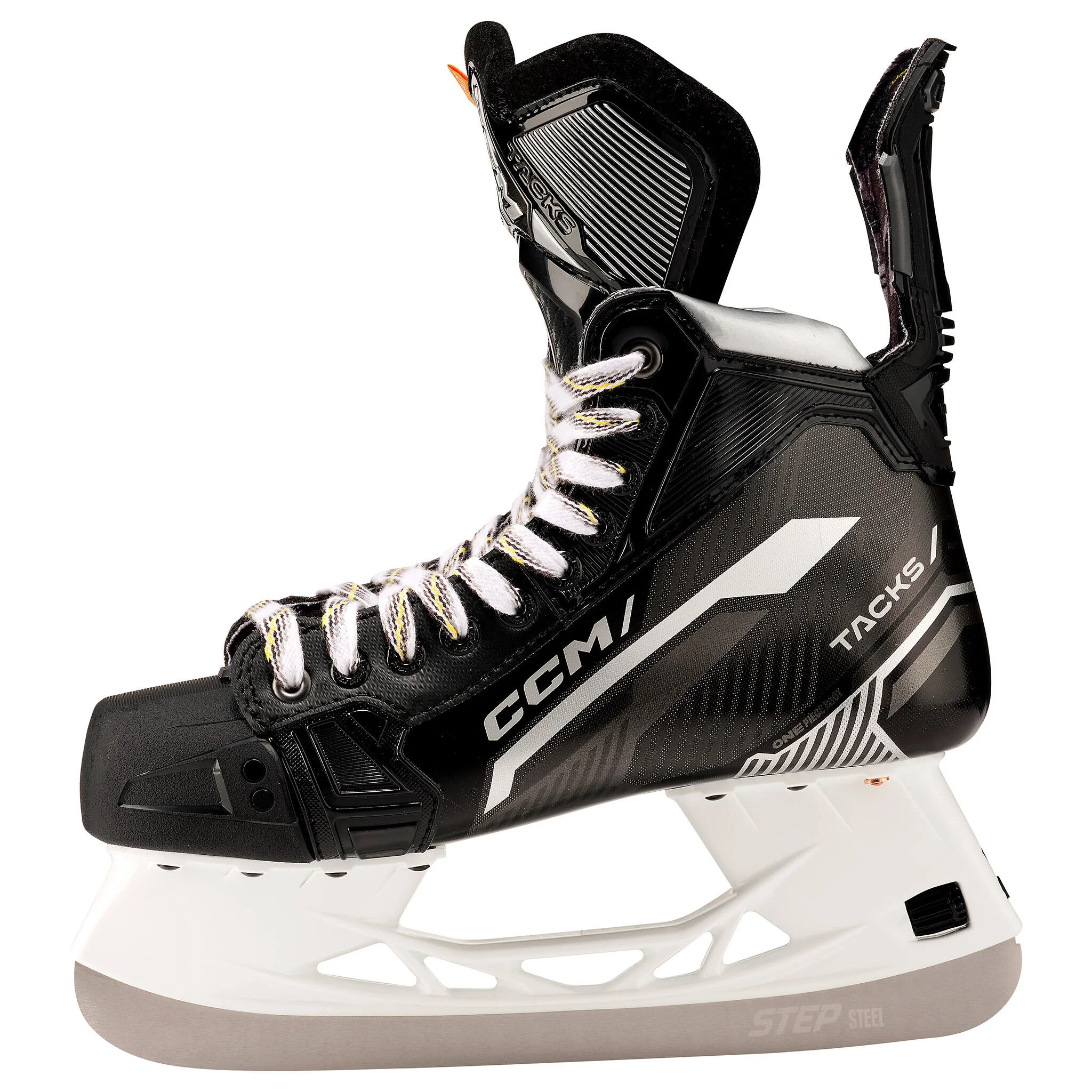 CCM Tacks Vector Premier Intermediate Hockey Skates (2022) with STEP Steel XS - Source Exclusive - Image 2
