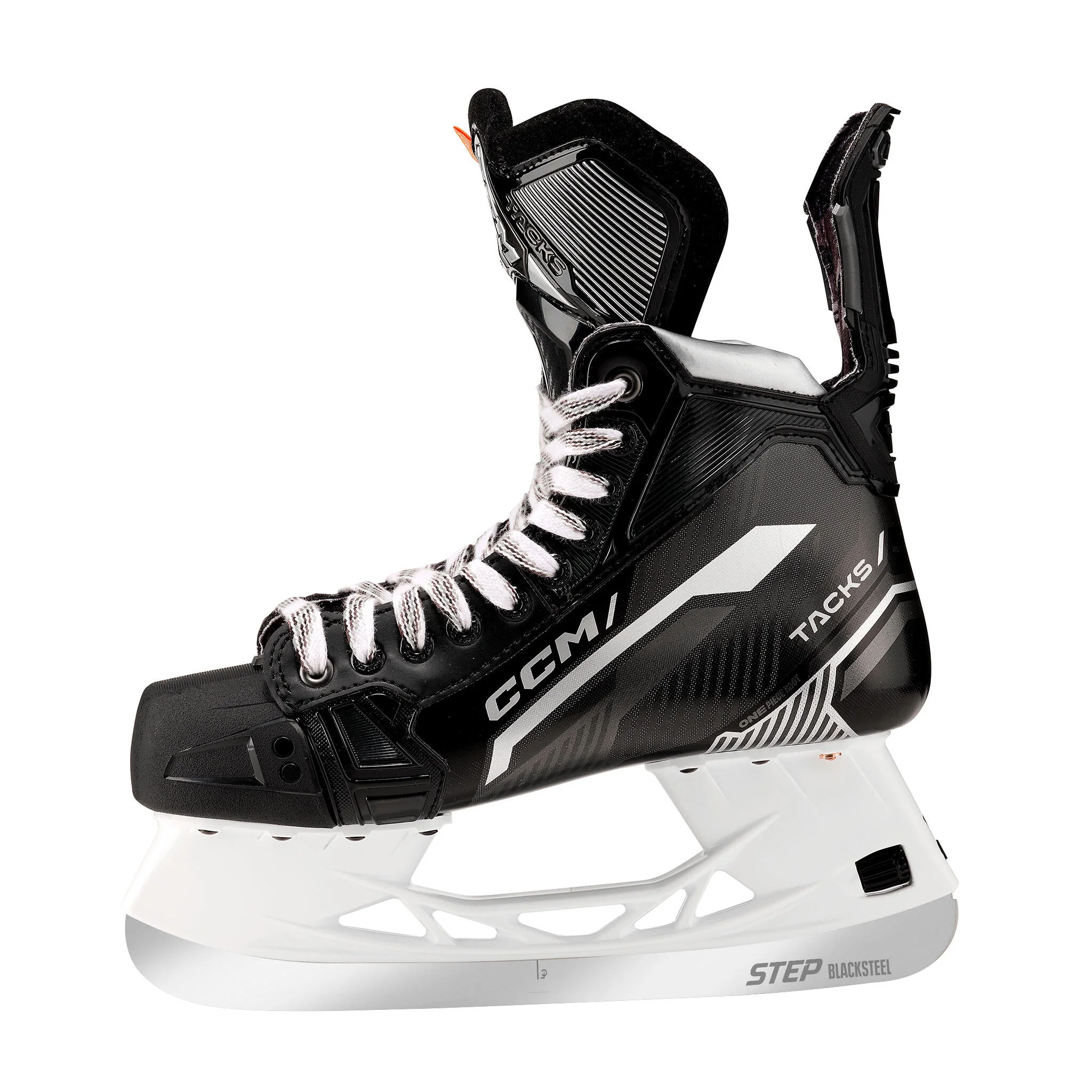 CCM Tacks Vector Premier Intermediate Hockey Skates (2022) with STEP V-Steel XS - Source Exclusive - Image 2