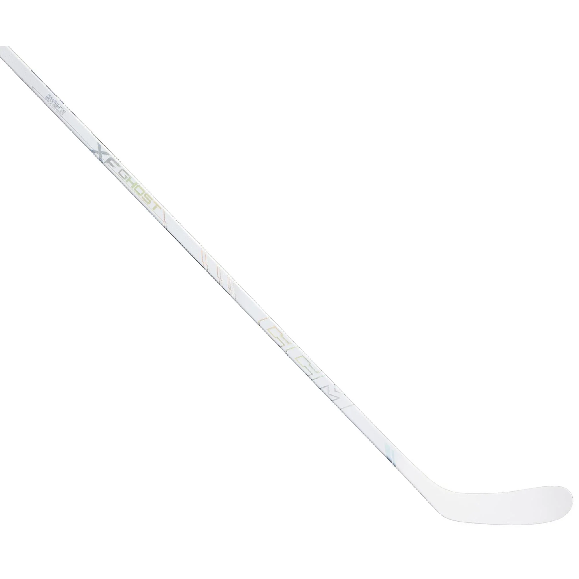 CCM Tacks XF Ghost White Intermediate Hockey Stick (2025)