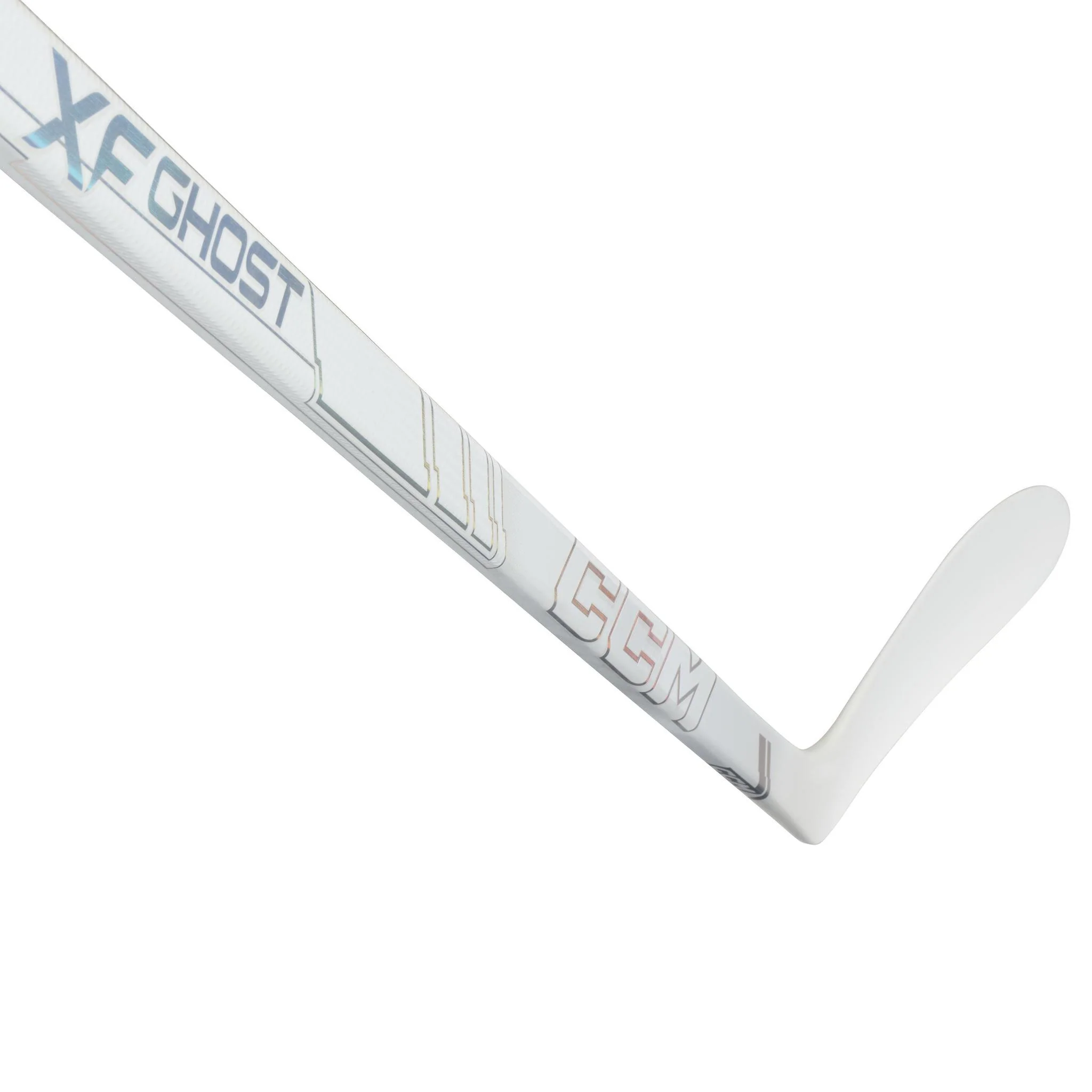 CCM Tacks XF Ghost White Junior Hockey Stick (2025) - Image 6