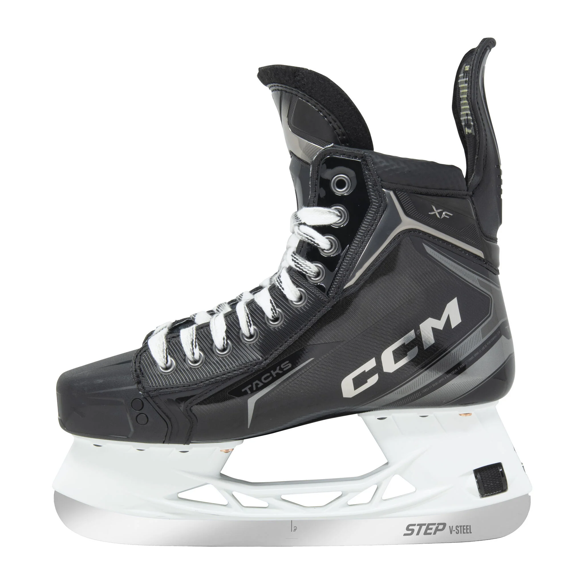 CCM Tacks XF Intermediate Hockey Skates (2024)  With Step V-Steel - Image 3