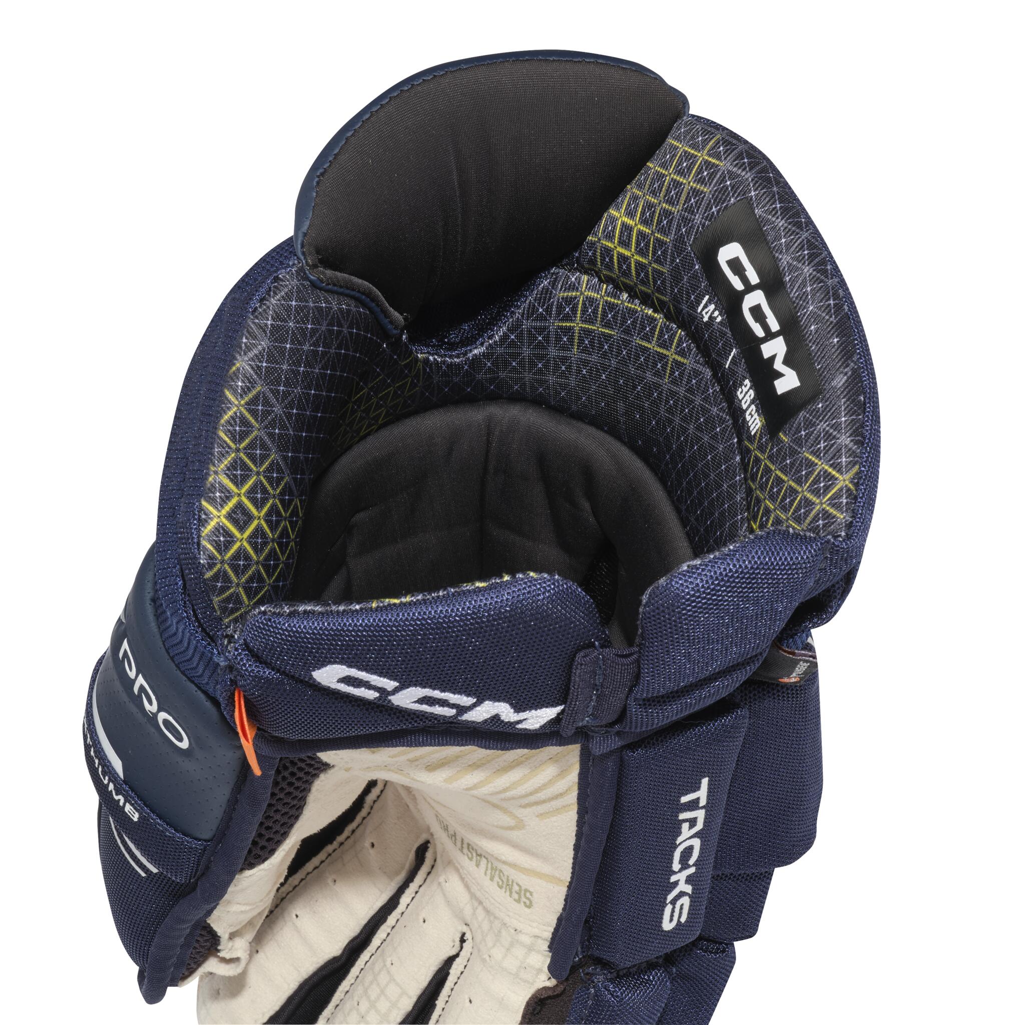 CCM Tacks XF Pro Senior Hockey Gloves (2024) - Image 12