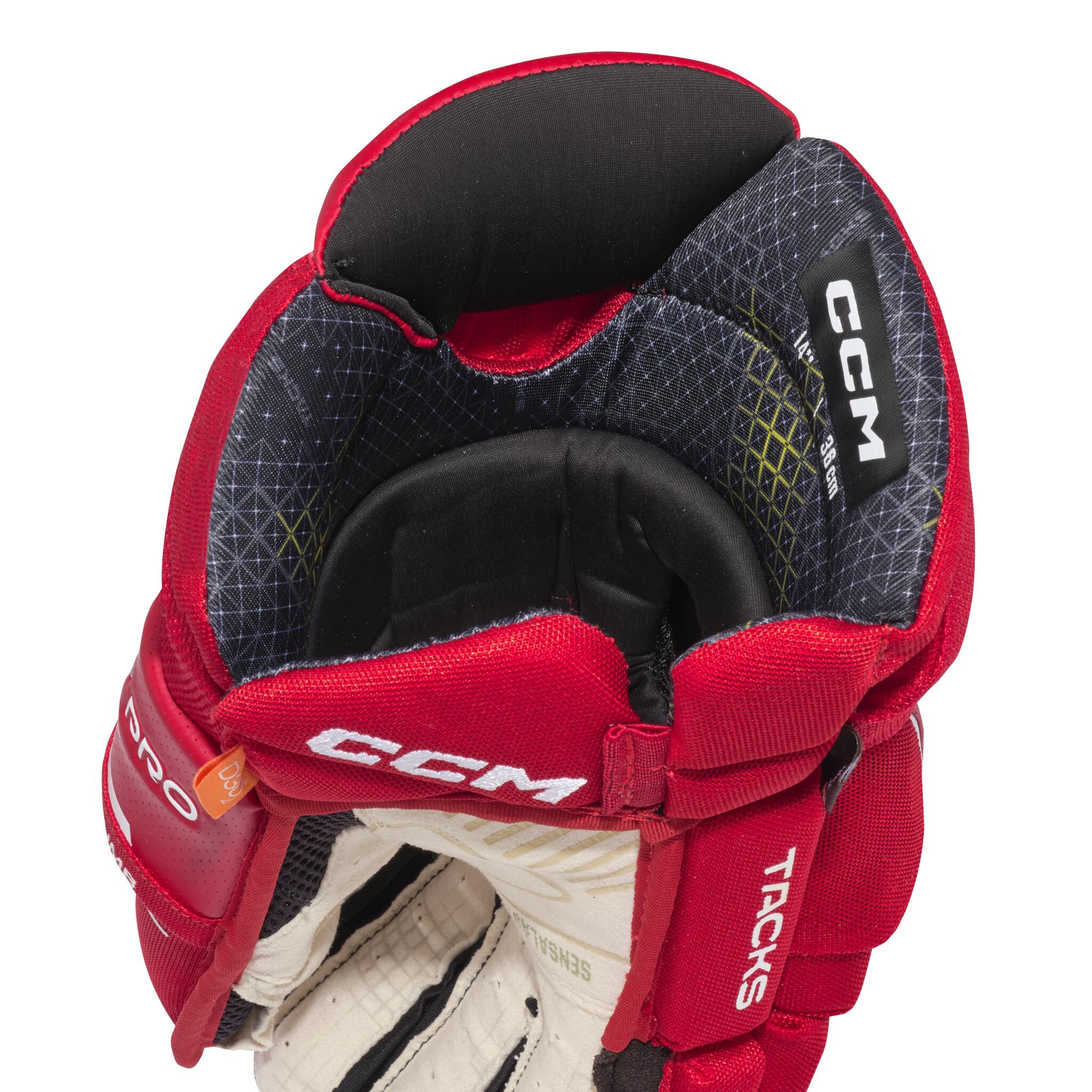 CCM Tacks XF Pro Senior Hockey Gloves (2024) - Image 16