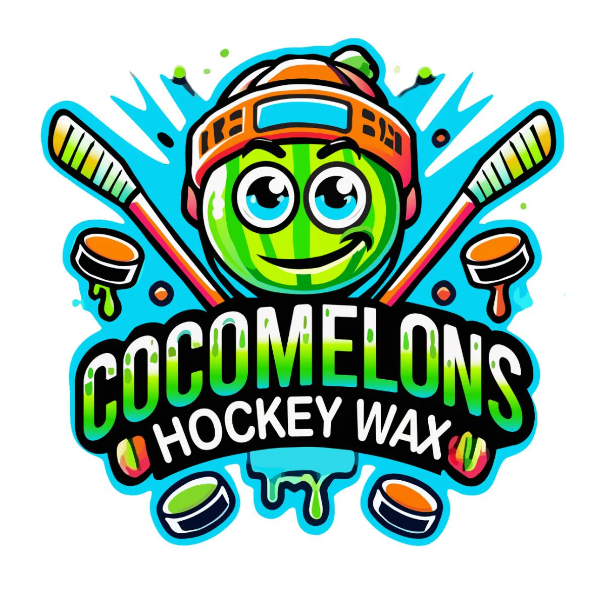 Cocomelons Hyper Grip Premium Hockey Stick Wax - Cotton Candy - Image 2