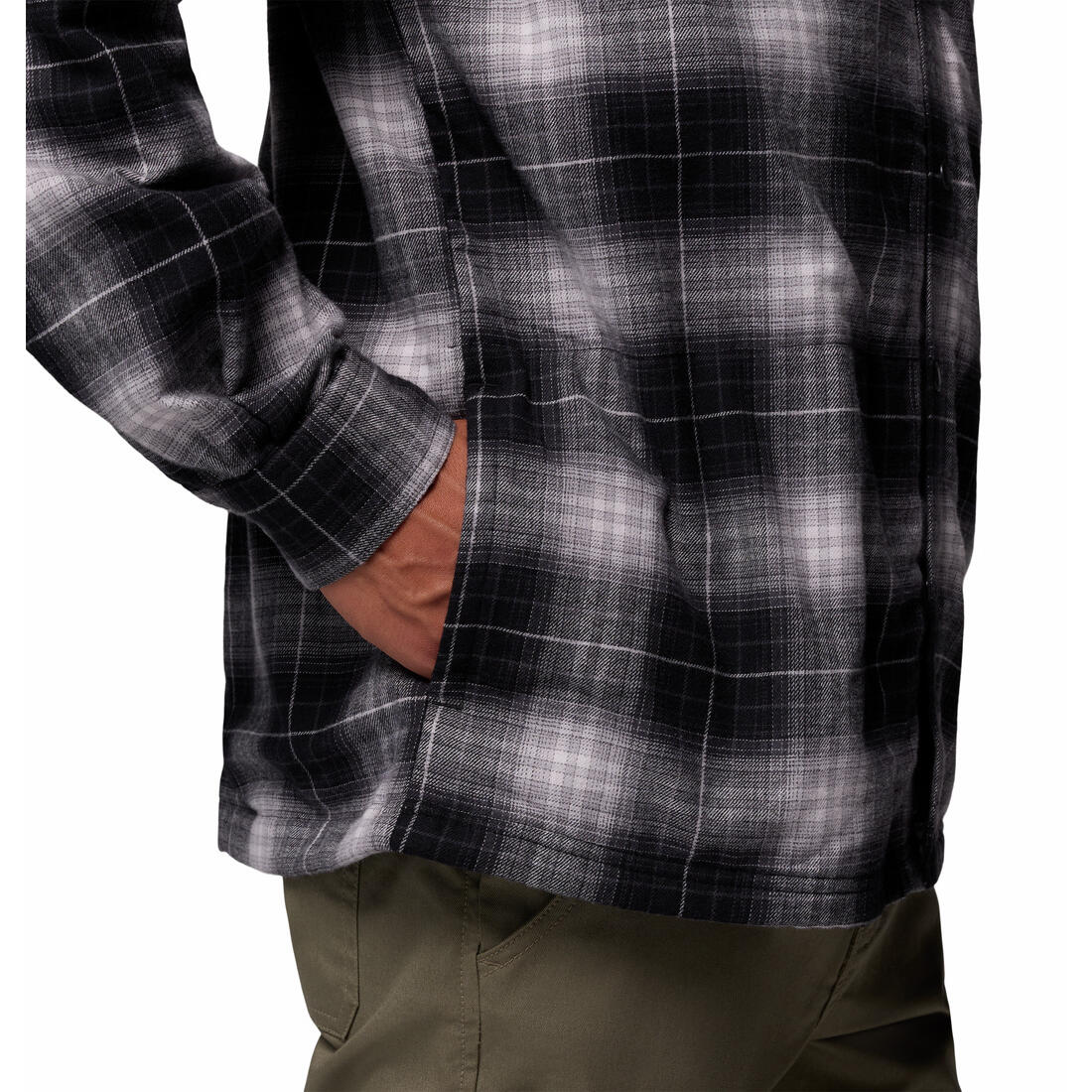 Columbia Cornell Woods Men's Fleece Lined Shirt Jacket - Image 4