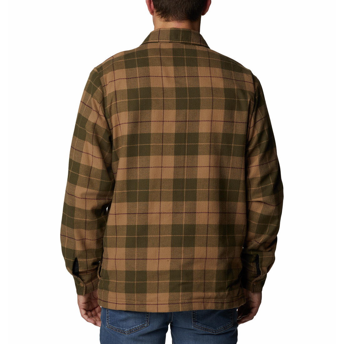 Columbia Cornell Woods Men's Fleece Lined Shirt Jacket - Image 6