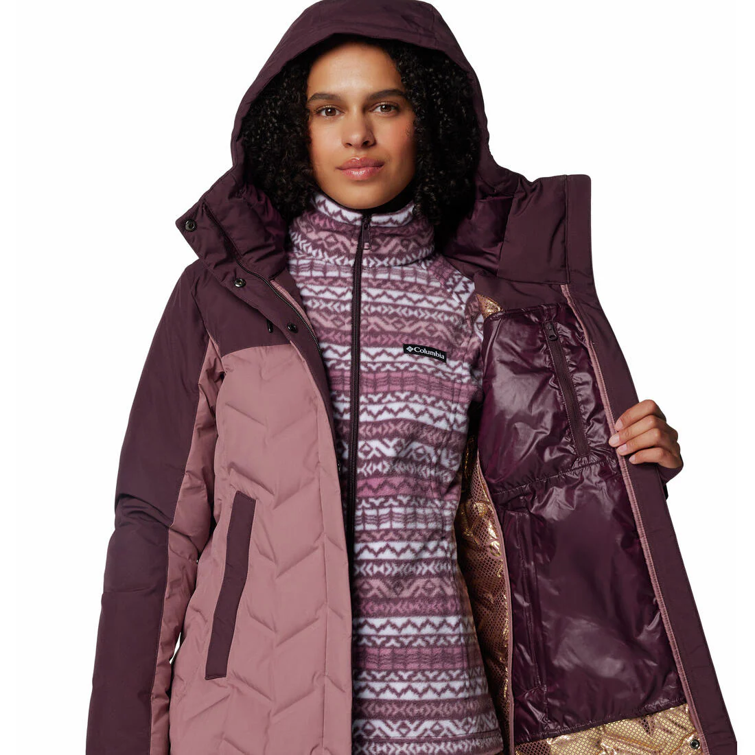 Columbia Mountain Croo III Women's Mid Down Jacket - Image 8
