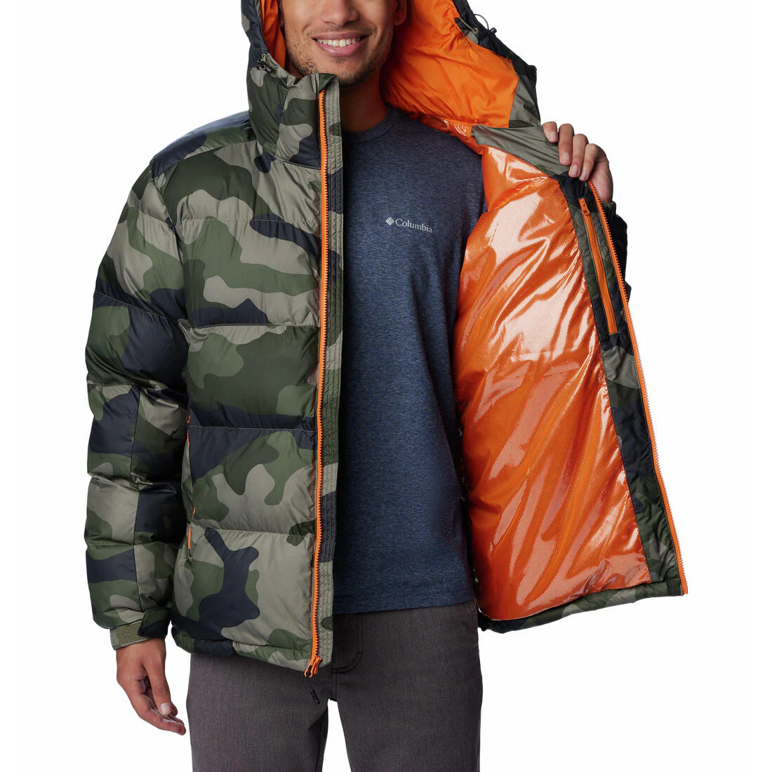Columbia Pike Lake II Men's Hooded Jacket - Image 6