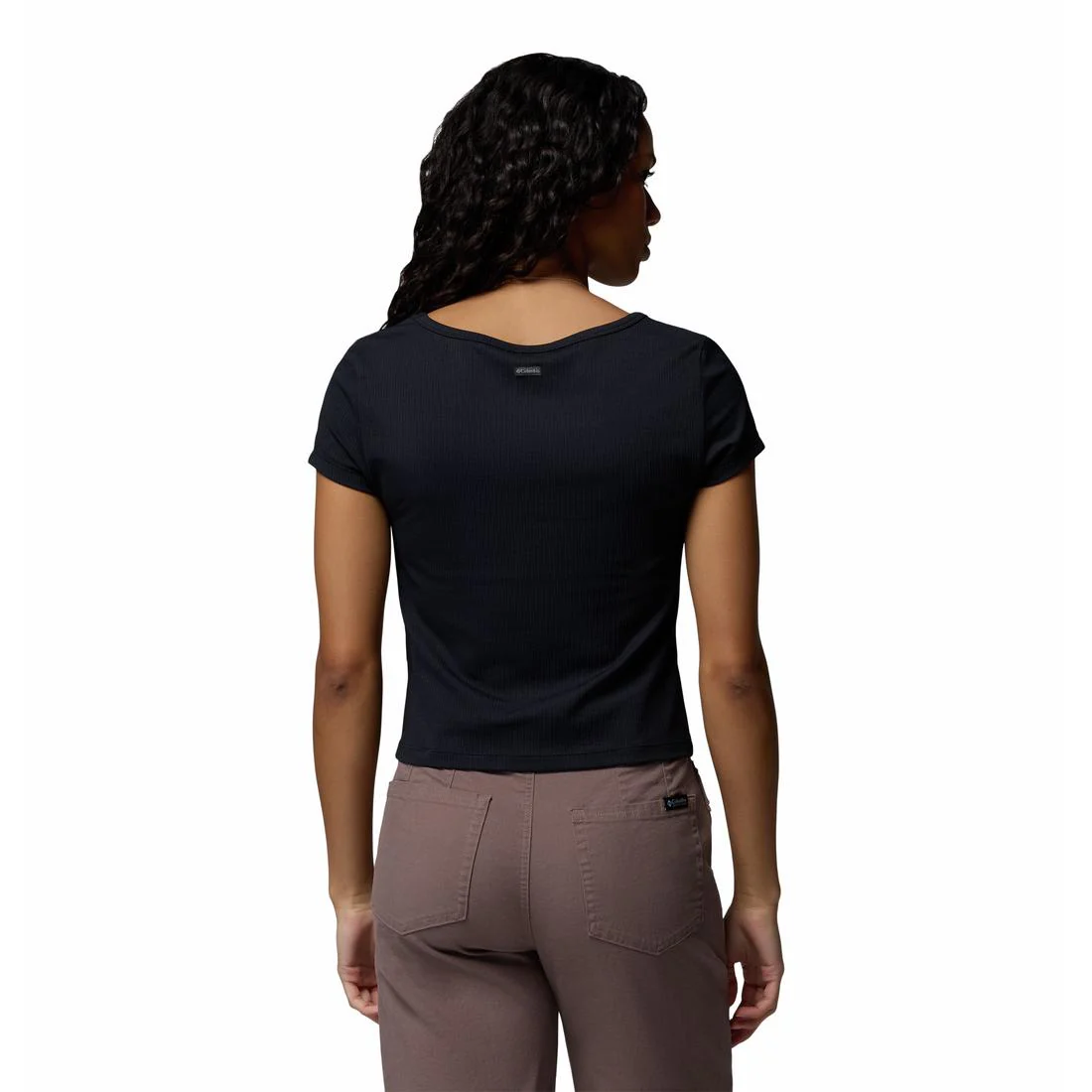 Columbia Pinetown Canyon Rib Short Sleeve Women's T-Shirt - Image 2