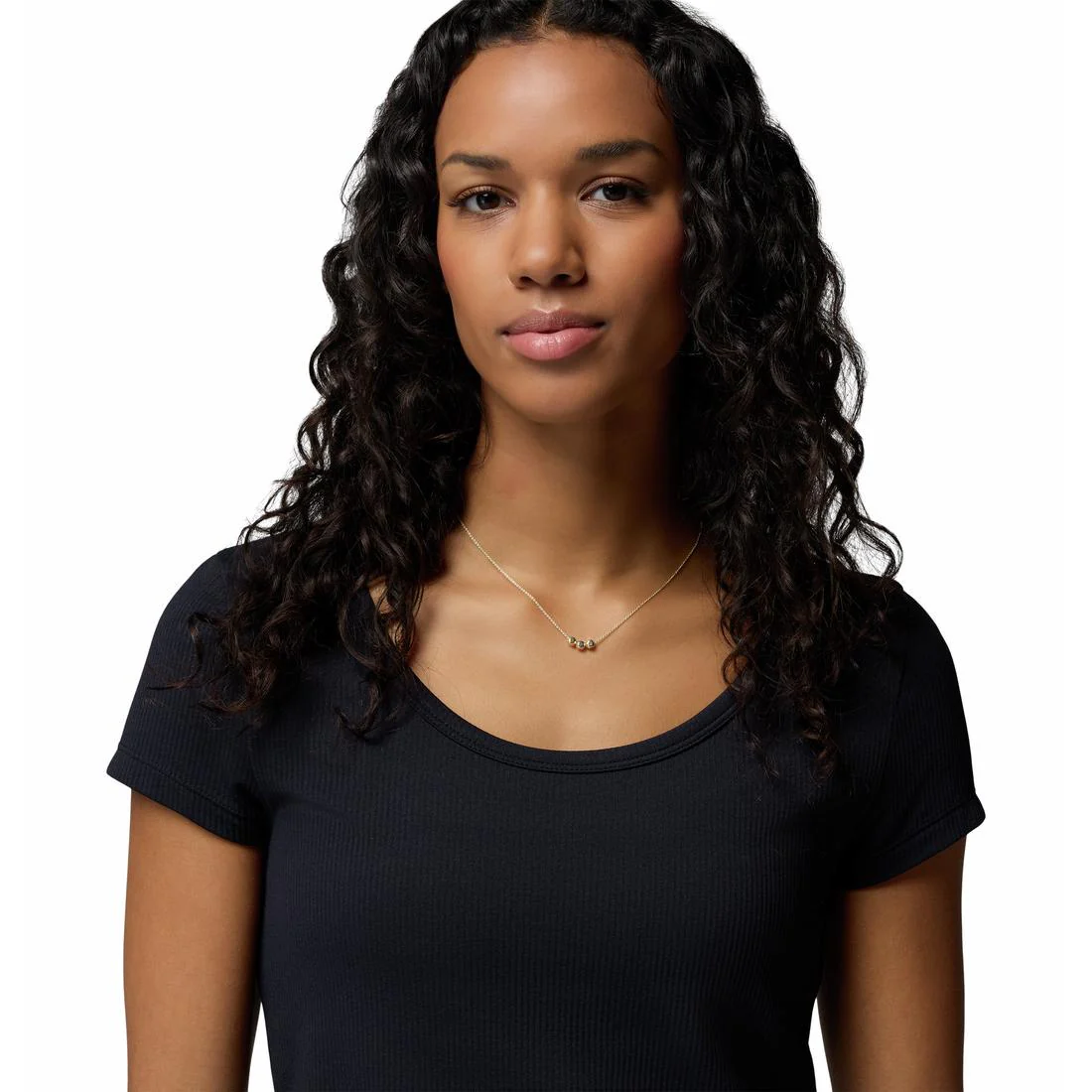 Columbia Pinetown Canyon Rib Short Sleeve Women's T-Shirt - Image 3