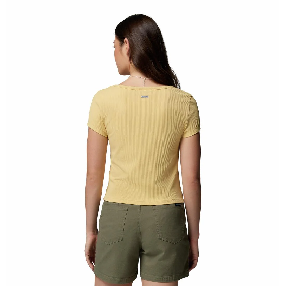 Columbia Pinetown Canyon Rib Short Sleeve Women's T-Shirt - Image 5