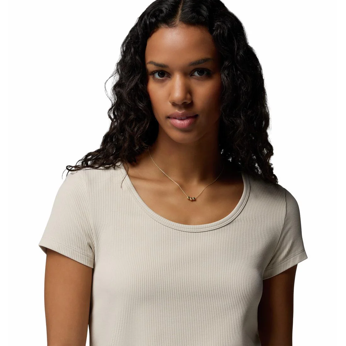 Columbia Pinetown Canyon Rib Short Sleeve Women's T-Shirt - Image 9