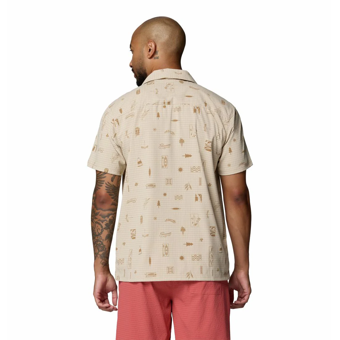 Columbia Utilizer Print Men's Camp Shirt - Image 4