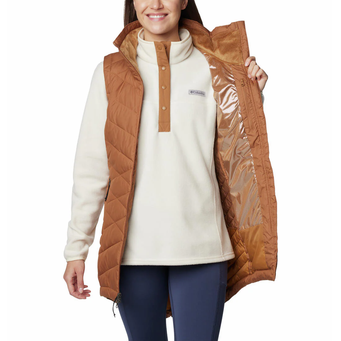 Columbia Heavenly II Women's Long Vest - Image 4