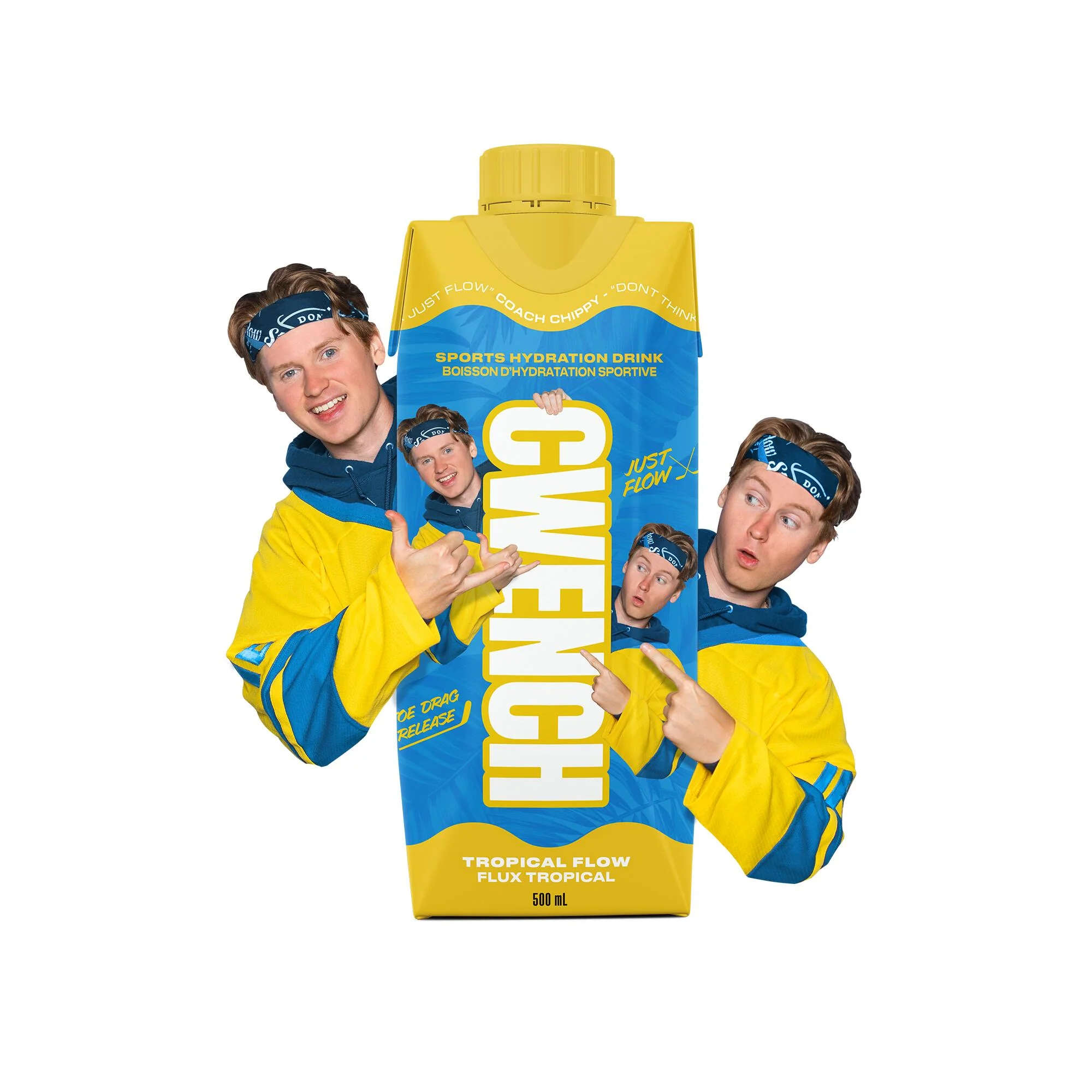 CWENCH Tropical Flow Hydration Drink Box - Case of 12 (500ML) - Image 4