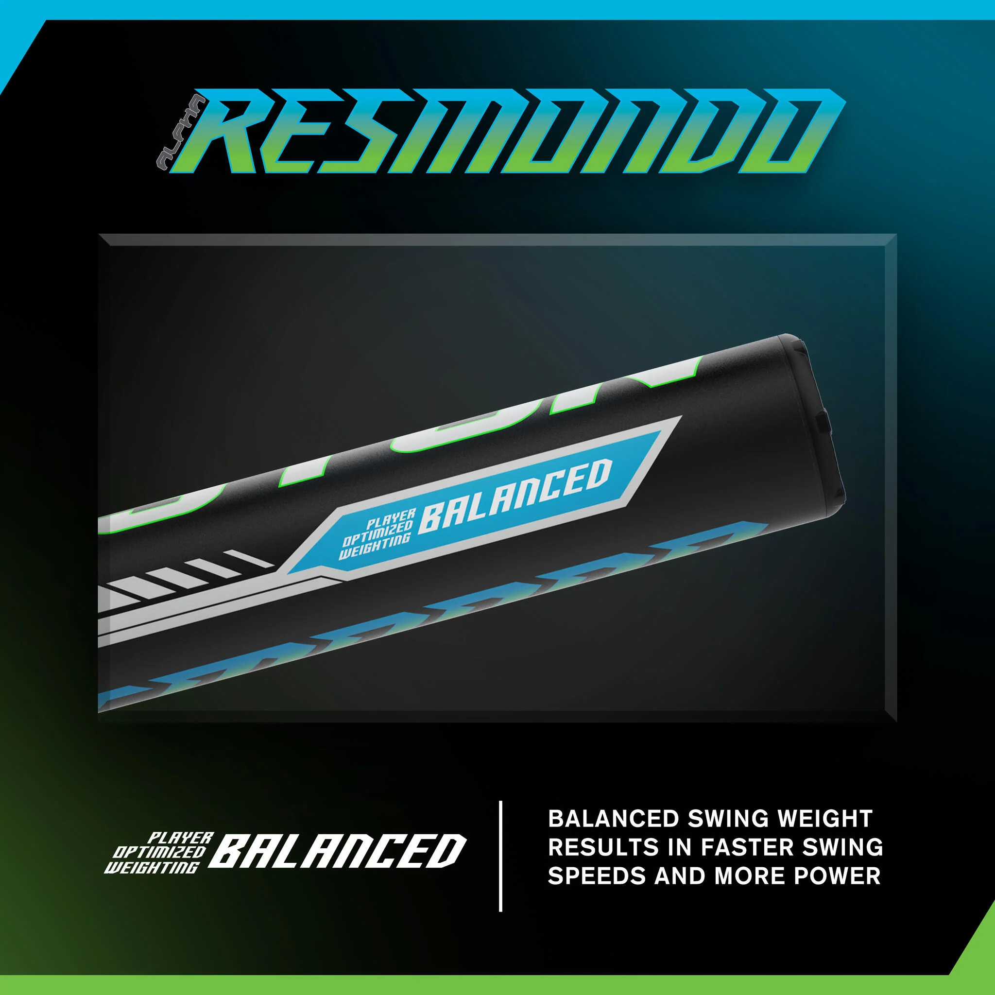 Easton Alpha Resmondo Balanced 13.5" Barrel Slo-Pitch Bat - USSSA (2024) - Image 8
