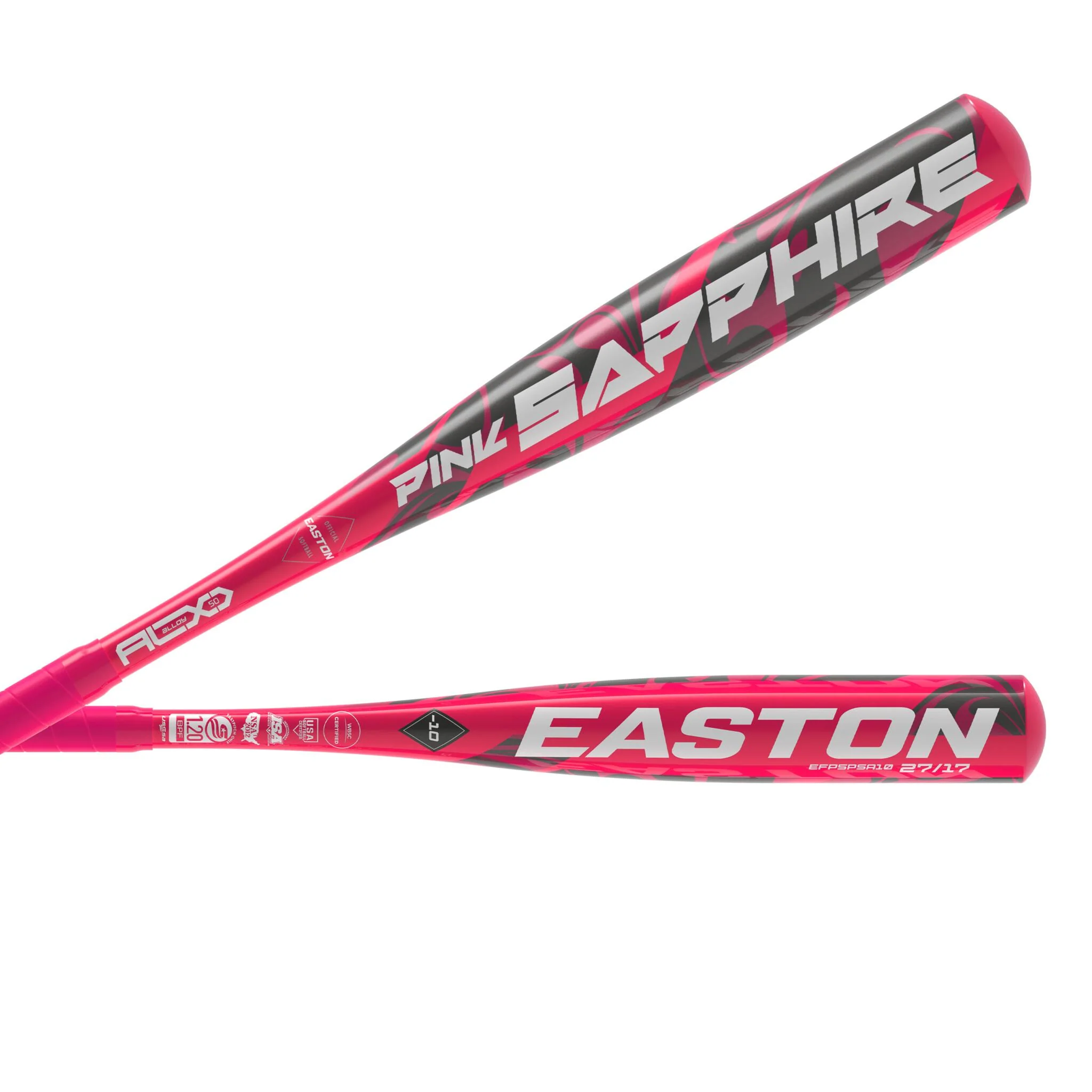 Easton Pink Sapphire 24" (-10) Youth Fastpitch Bat (2025) - Image 2