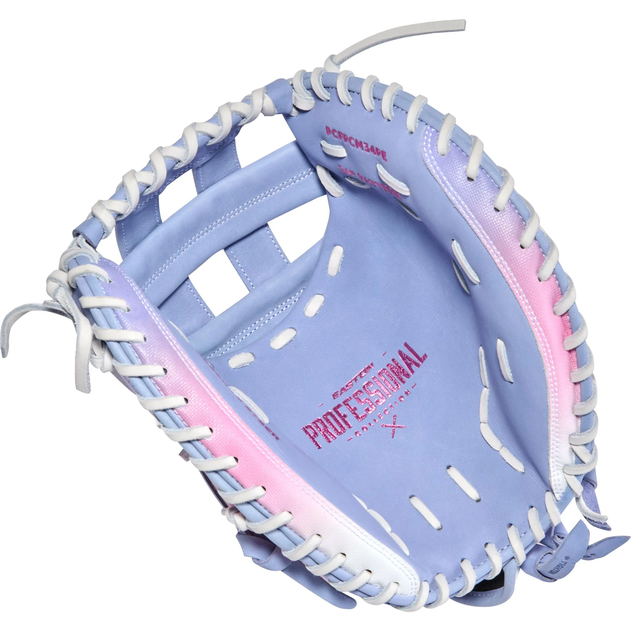 Easton Pro Collection ColourSplash 3.0 34" Catcher's Mitt - Spruce/White - Right Hand Throw (2026) - Image 2