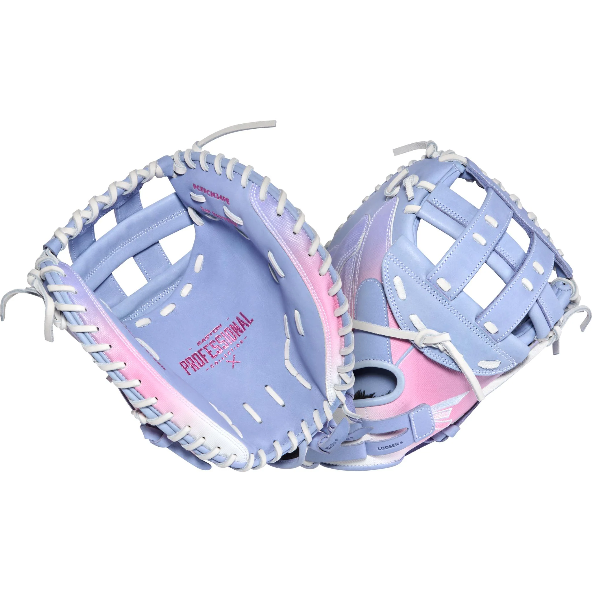Easton Pro Collection ColourSplash 3.0 34" Catcher's Mitt - Spruce/White - Right Hand Throw (2026) - Image 3
