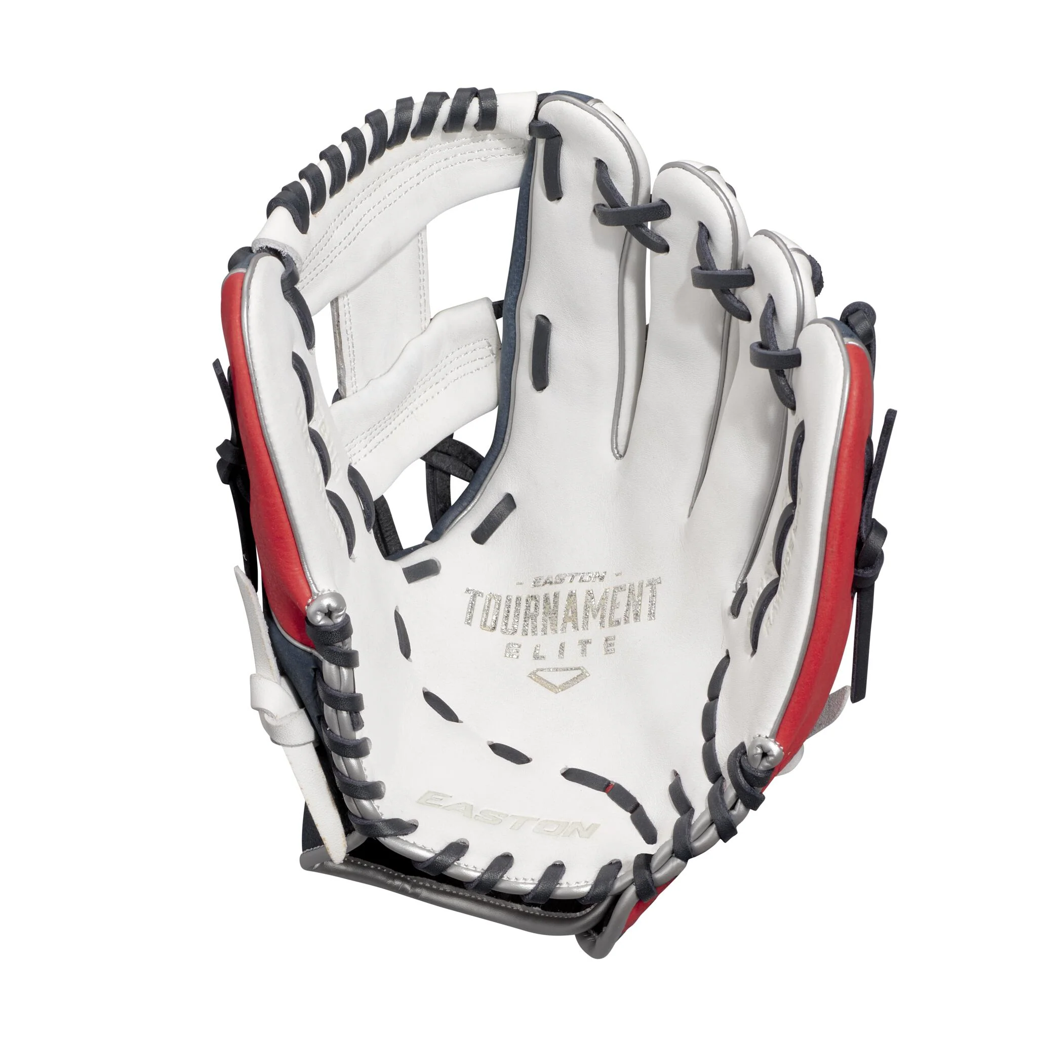 Easton Tournament Elite 11.5" Youth Baseball Glove - White - Image 2