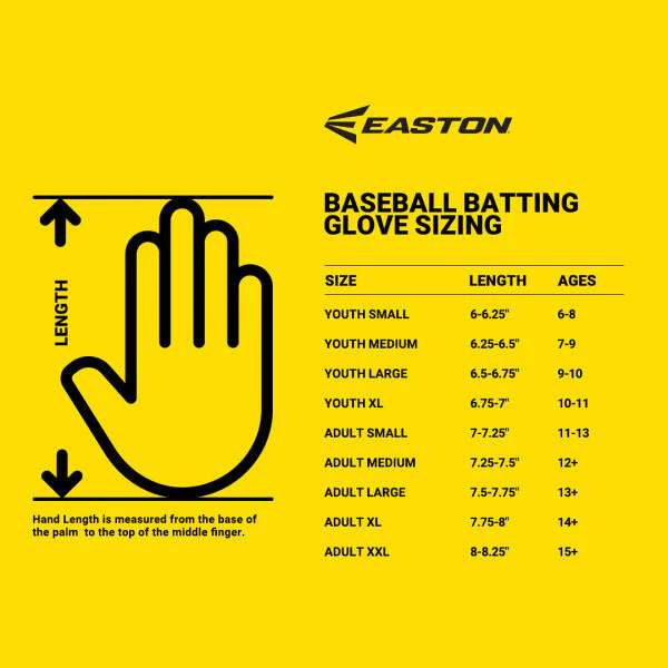 Easton Walk-Off Ethos Adult Baseball Batting Gloves - Fire (2024) - Image 9