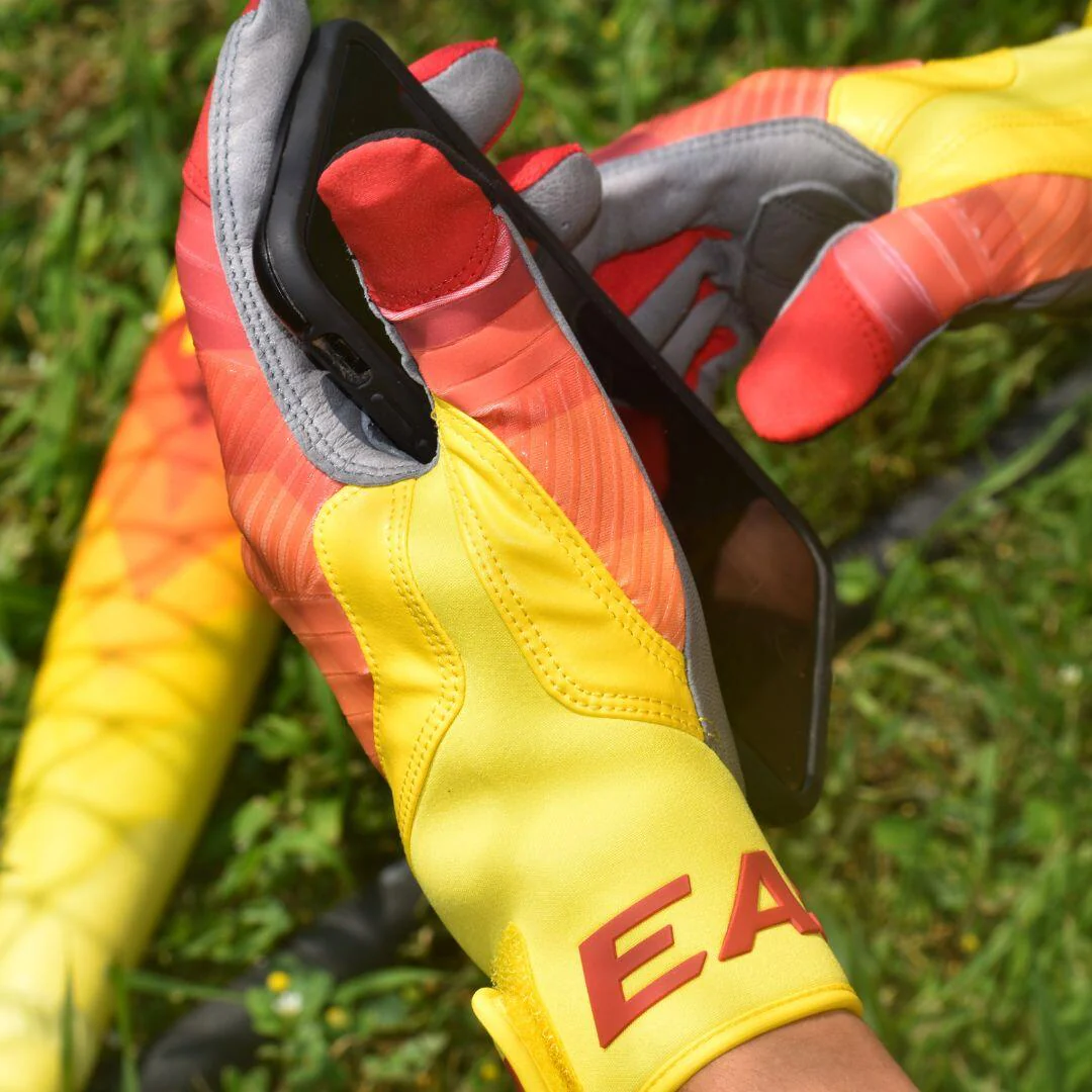 Easton Walk-Off Ethos Youth Baseball Batting Gloves - Fire (2024) - Image 7