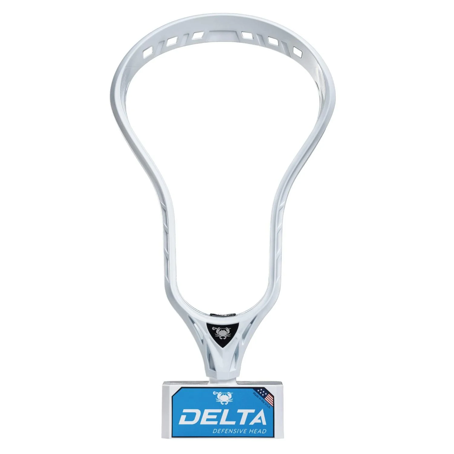 ECD Lacrosse Delta Unstrung Lacrosse Head - White - Image 2