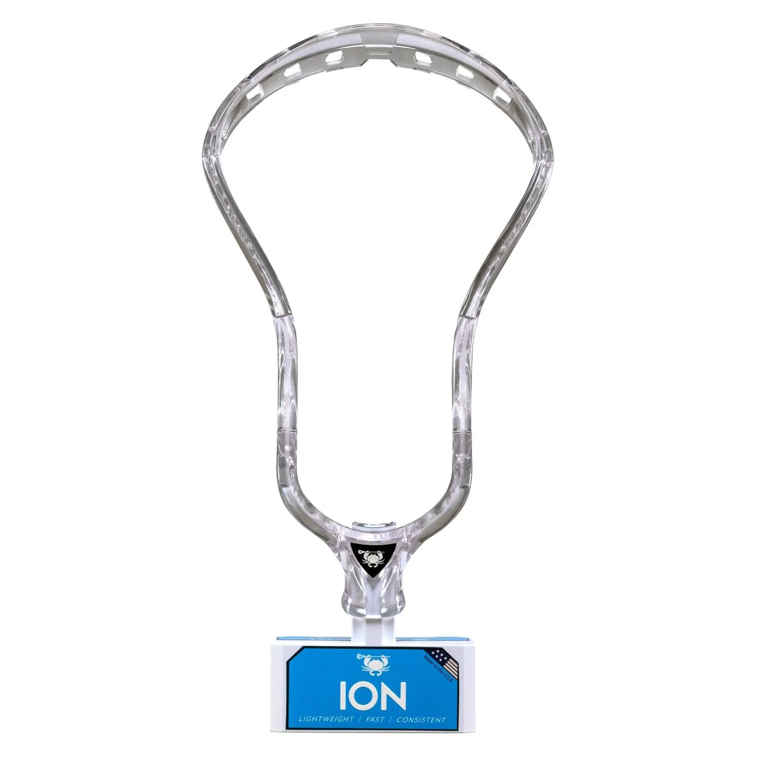 ECD Lacrosse Ion Unstrung Lacrosse Head - Clear - Image 2