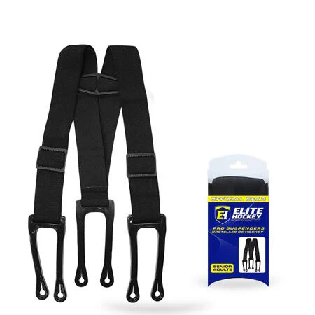 Elite Hockey Senior Pro Hockey Suspenders