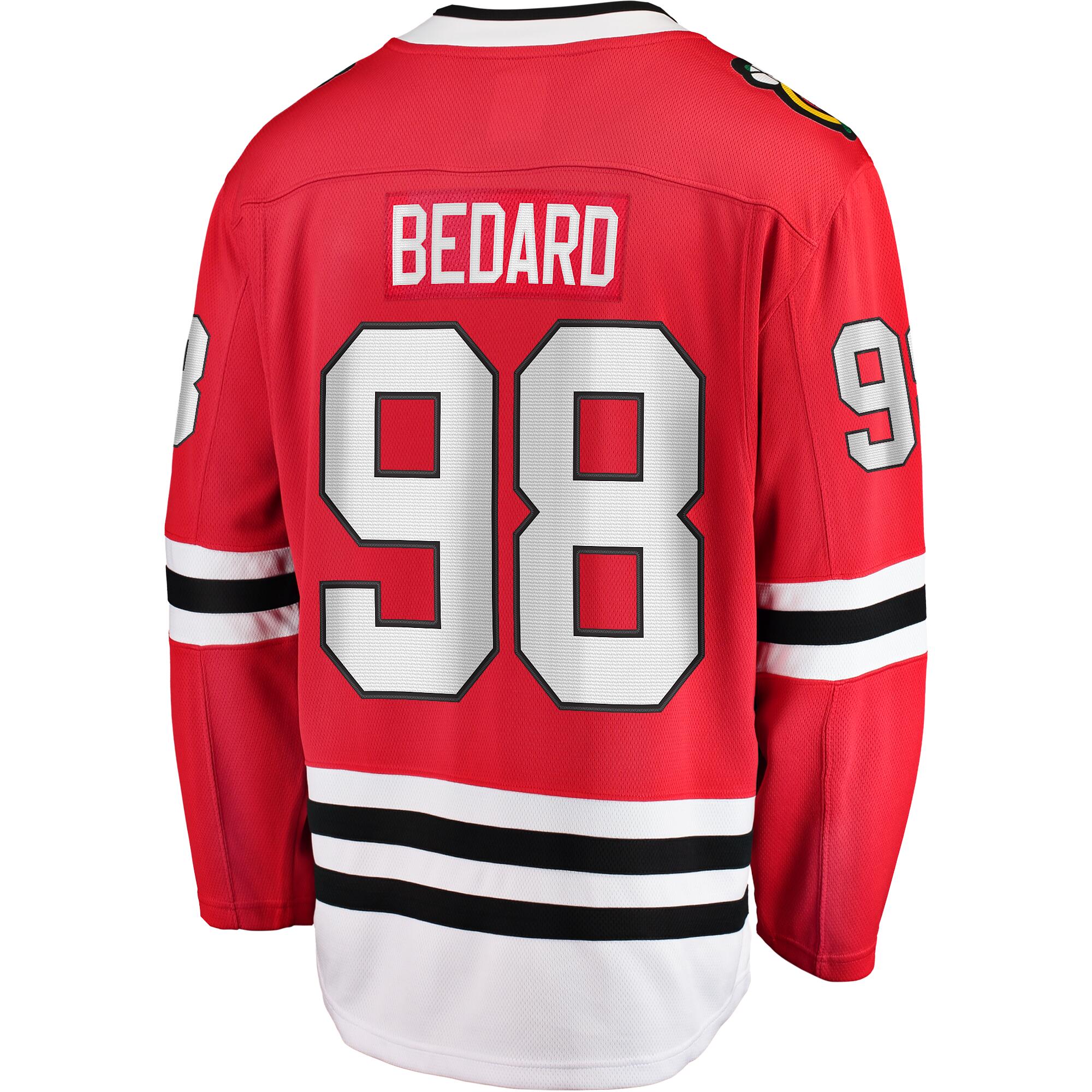 Fanatics Chicago Blackhawks Breakaway Hockey Jersey - C. Bedard - Image 2