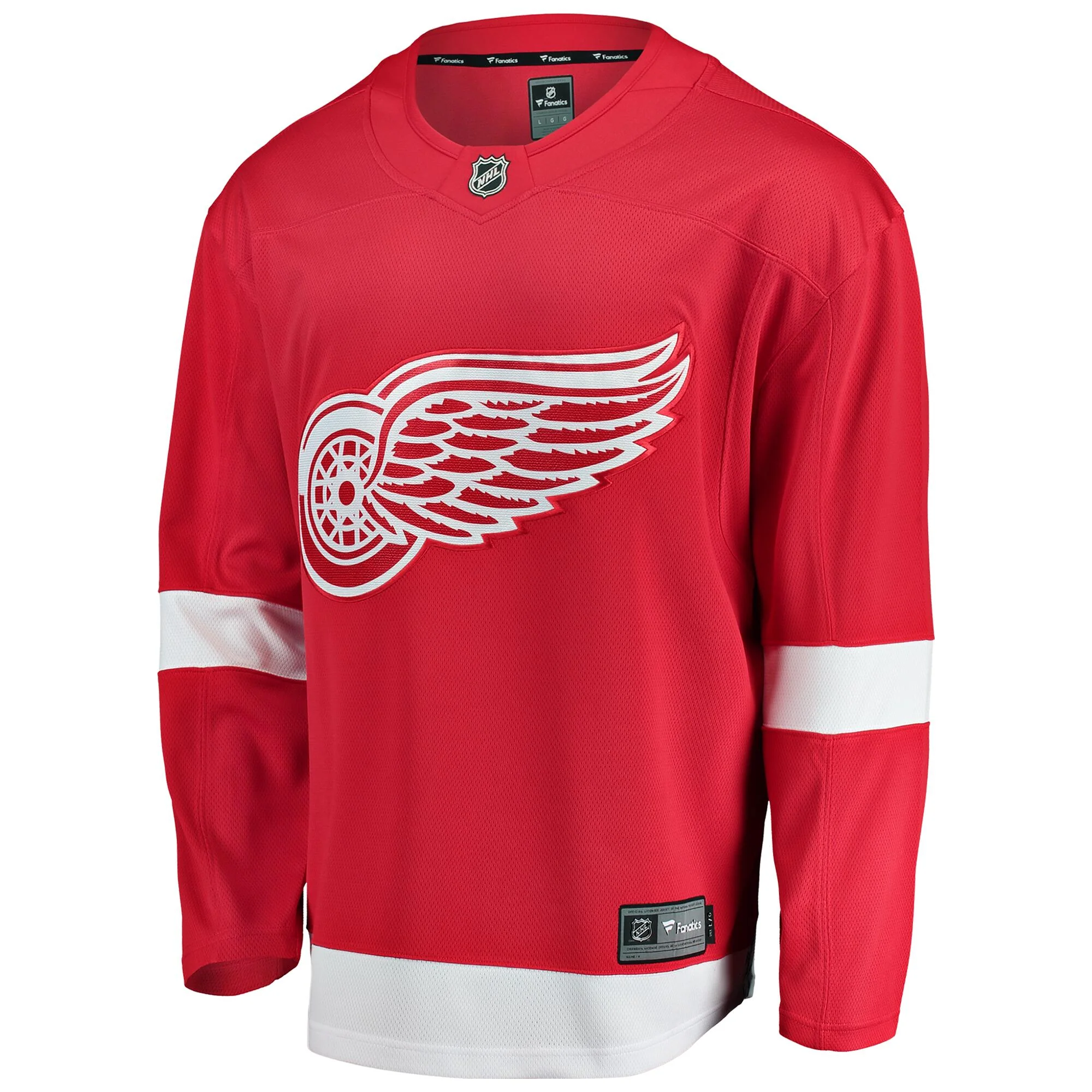 Fanatics Detroit Red Wings Breakaway Hockey Jersey (Red)