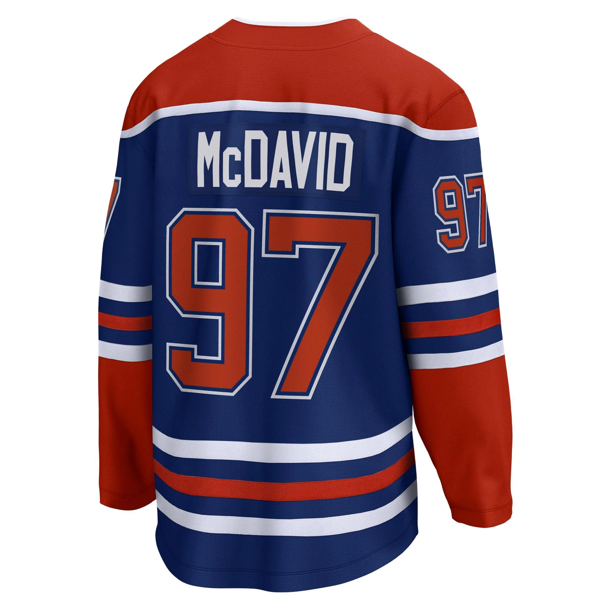 Fanatics Edmonton Oilers Breakaway Hockey Jersey - C. McDavid - Image 2