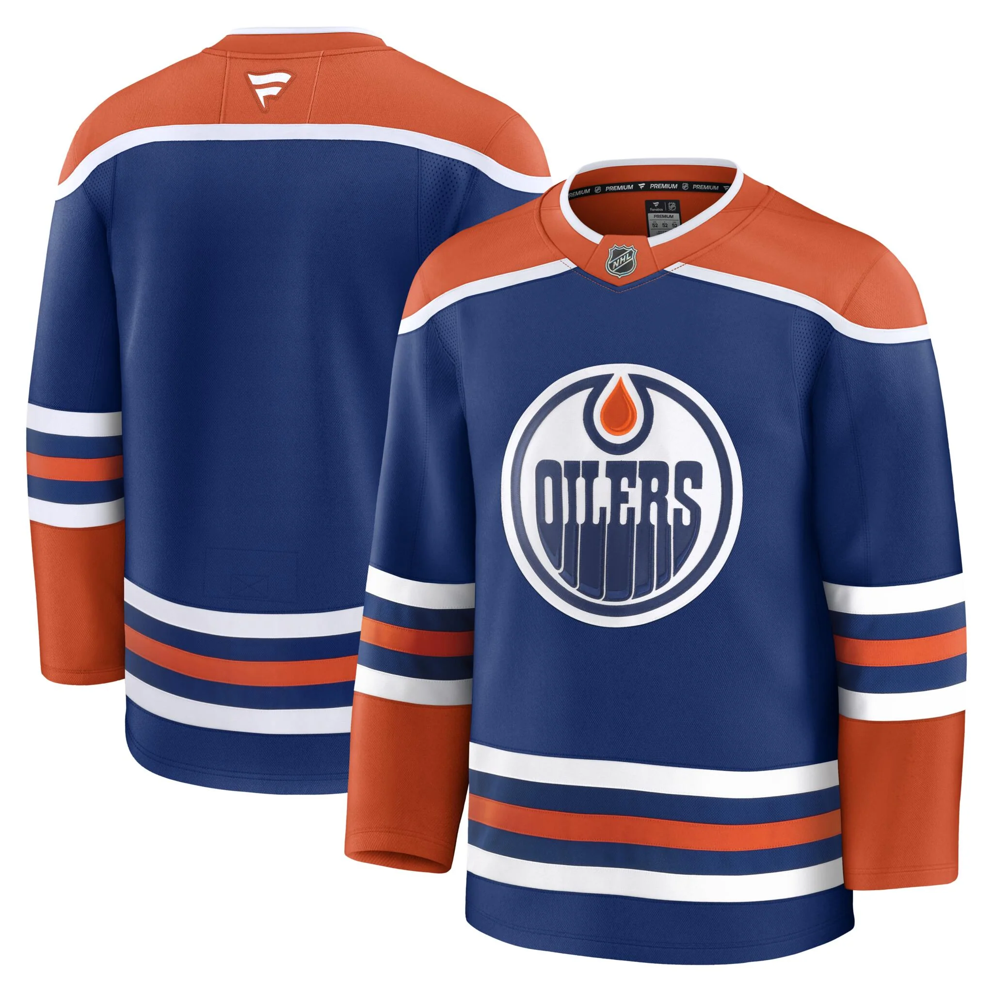 Fanatics Edmonton Oilers Home Hockey Jersey - Image 3