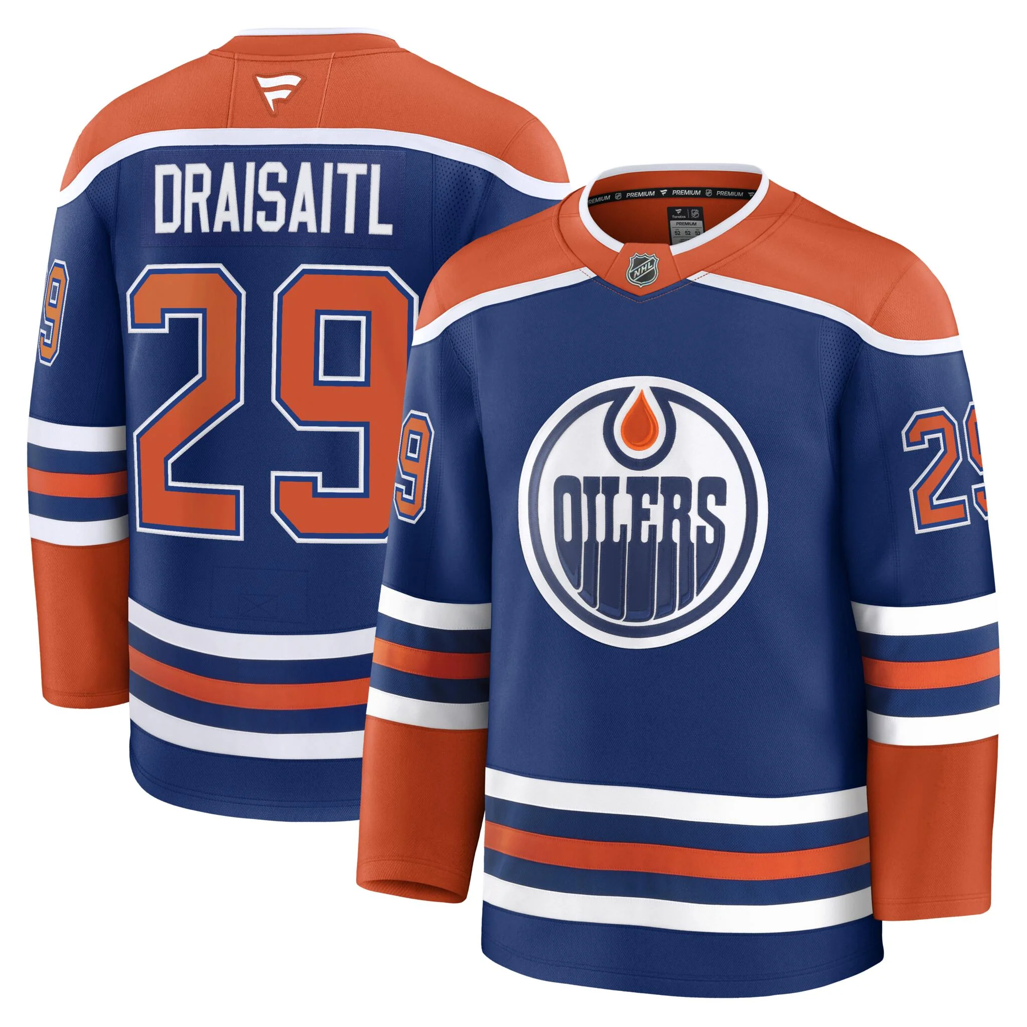 Fanatics Edmonton Oilers Home Hockey Jersey - Draistitl - Image 3