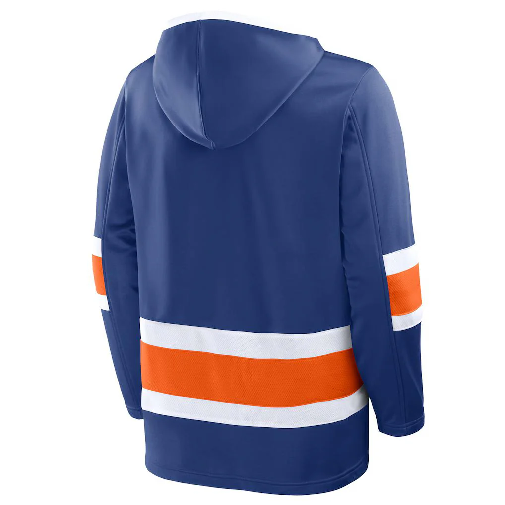 Fanatics Fleece Lace Up Men's Hoodie - Edmonton Oilers - Image 2
