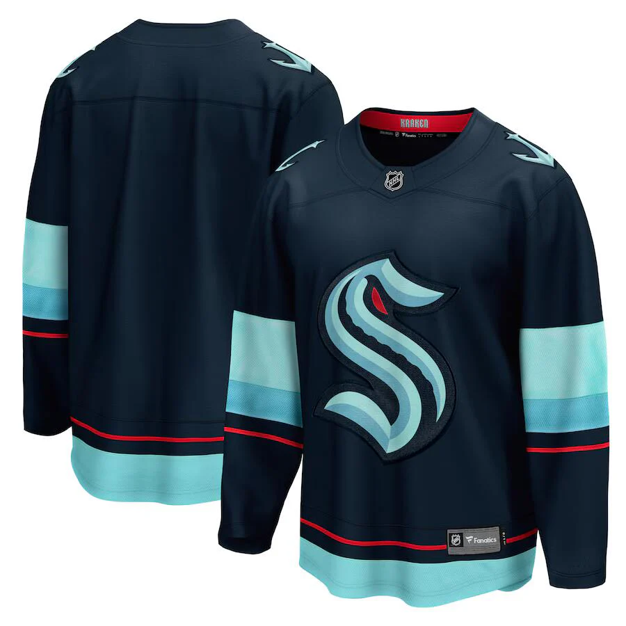 Fanatics Men's Home Breakaway Hockey Jersey - Seattle Kraken - Image 3