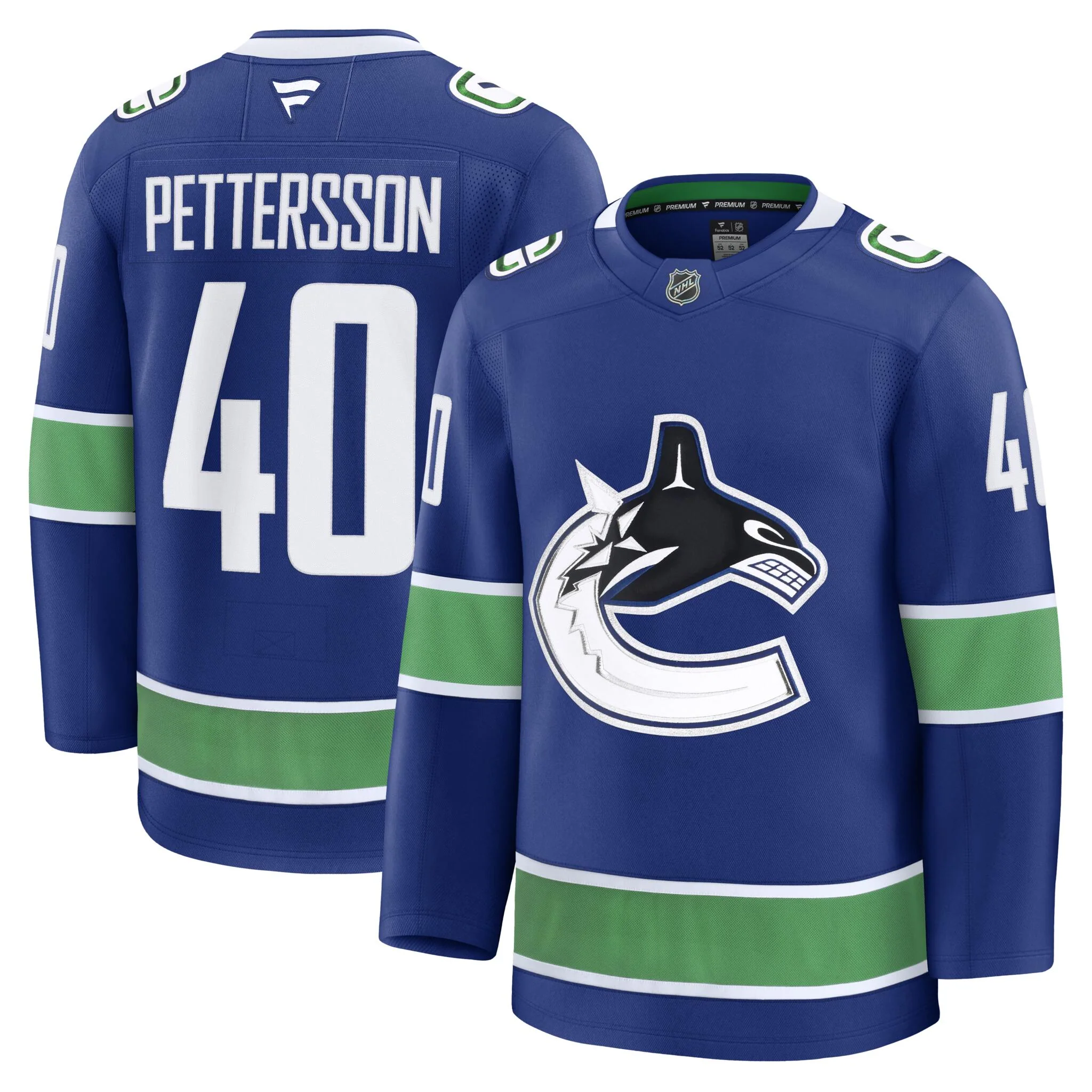 Fanatics Premium Elias Petersson Hockey Jersey - Vancouver Canucks - Image 3