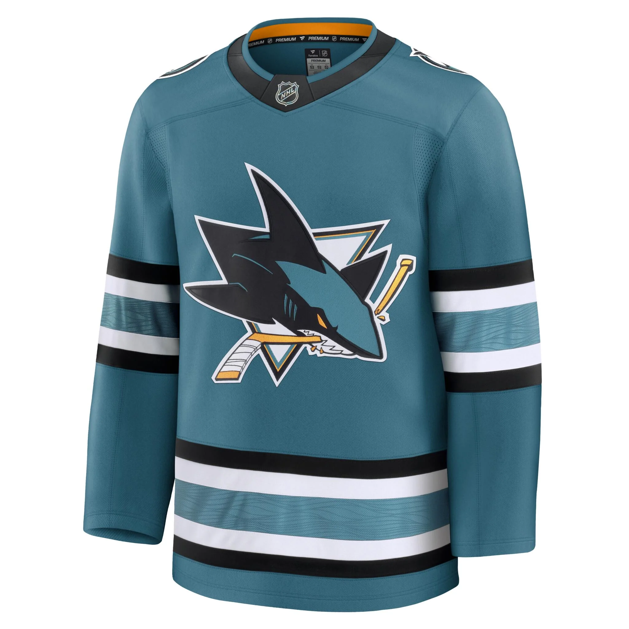 Fanatics Premium Home Hockey Jersey - San Jose Sharks