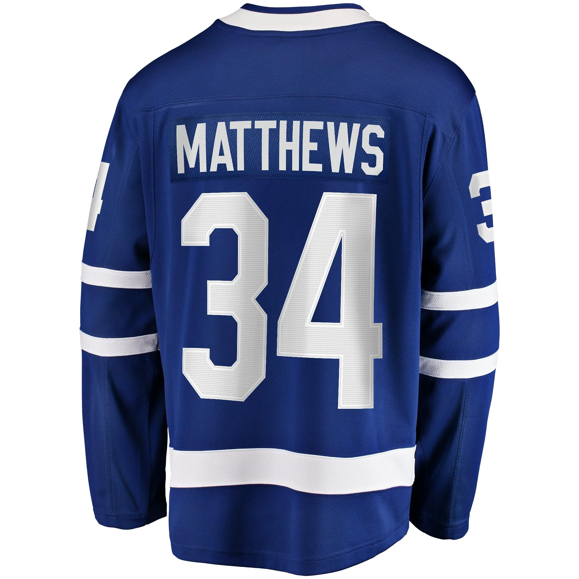 Fanatics Toronto Maple Leafs Captain Patch Breakaway Hockey Jersey - Austin Matthews - Image 2