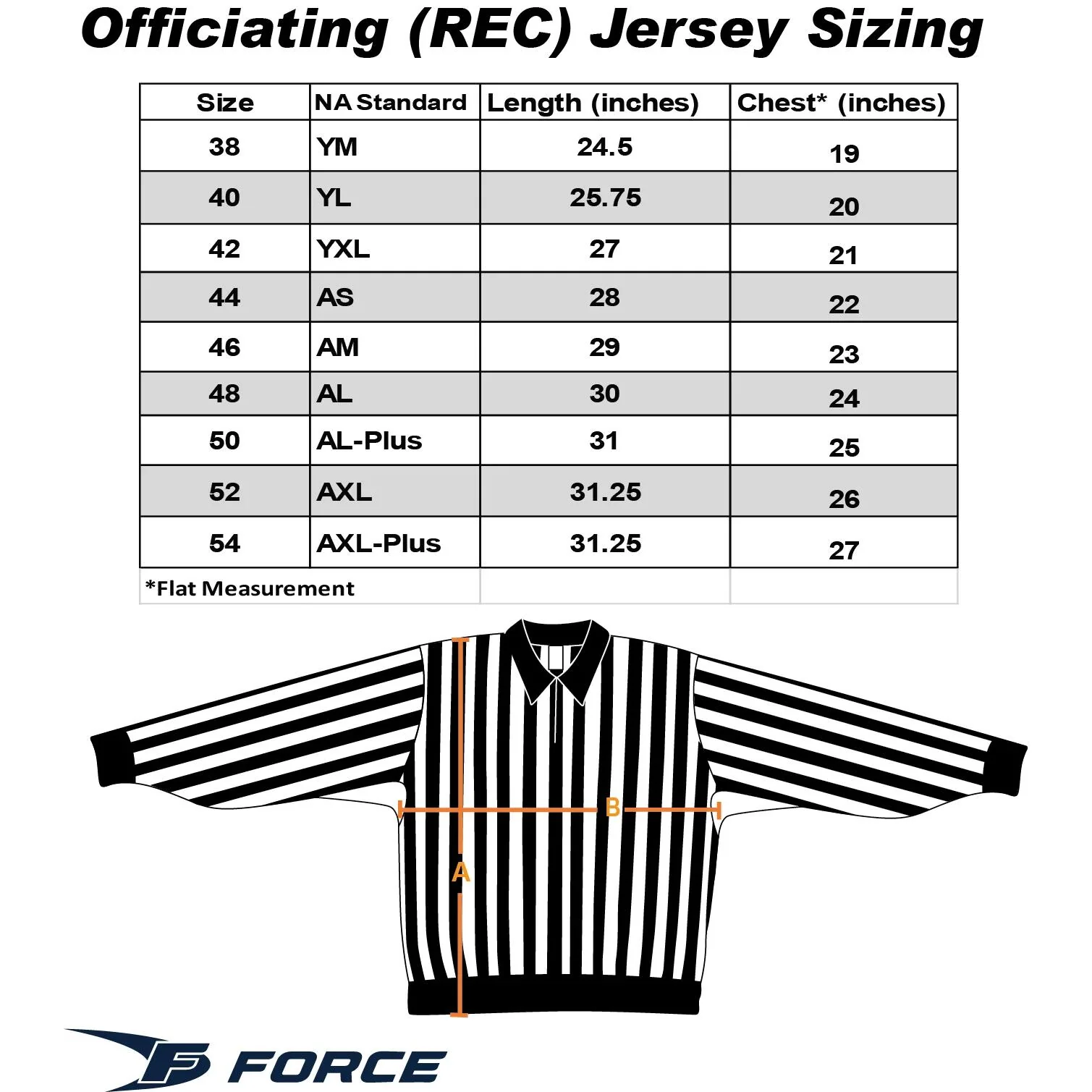 Force Officiating Linesman (Rec) Youth Jersey - Image 4