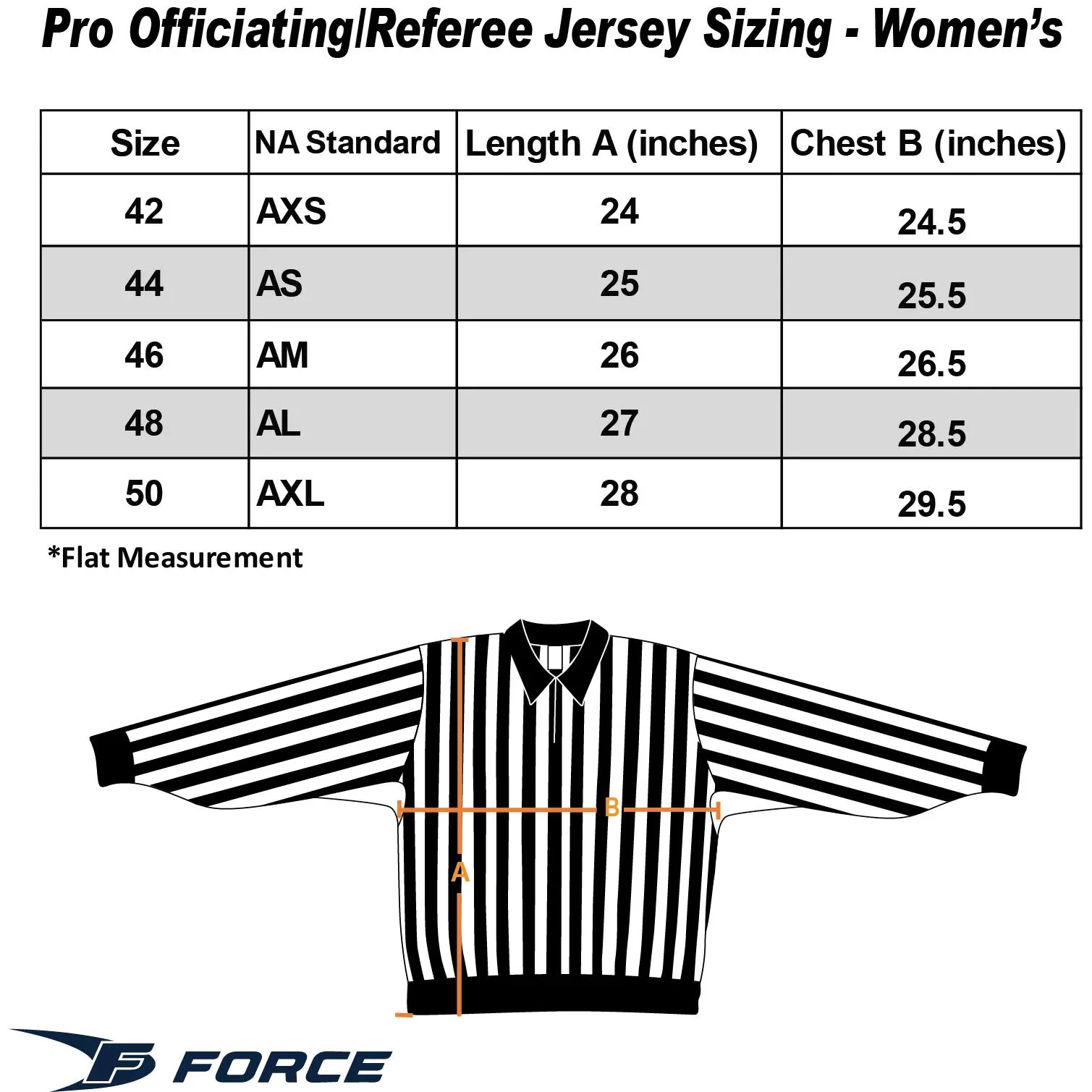 Force Pro Women's Referee Jersey - Red Armbands - Image 4