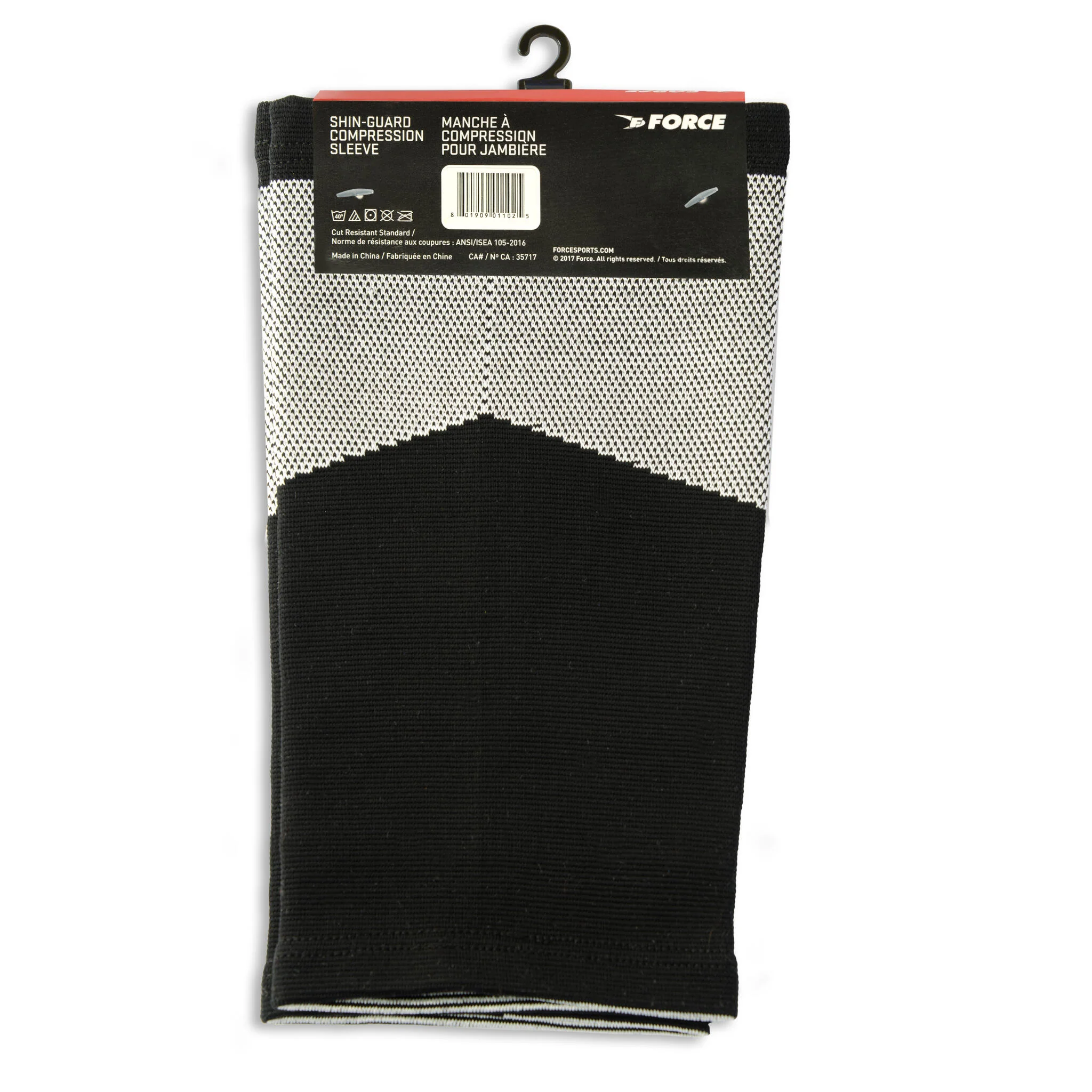 Force Shin Guard Compression Sleeve - Image 2