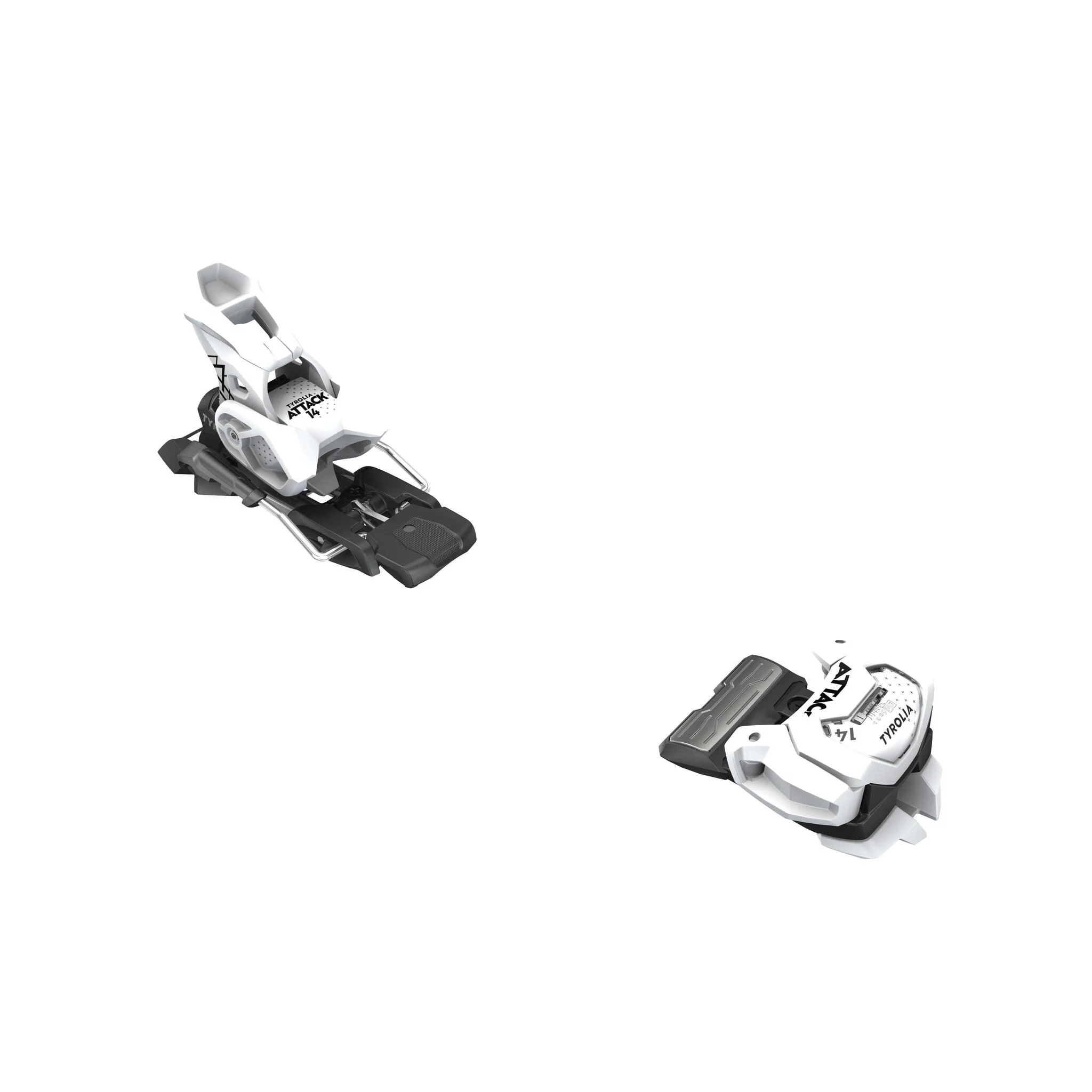 Head Attack 14 GW WO Brake 95 [A] Alpine Ski Bindings - Matte White