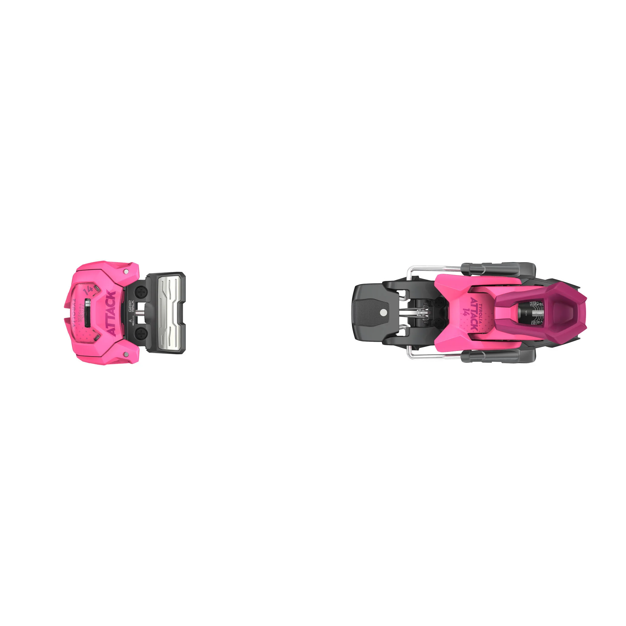 Head Attack 14 GW WO Brake 95[A] Alpine Ski Bindings - Pink - Image 5